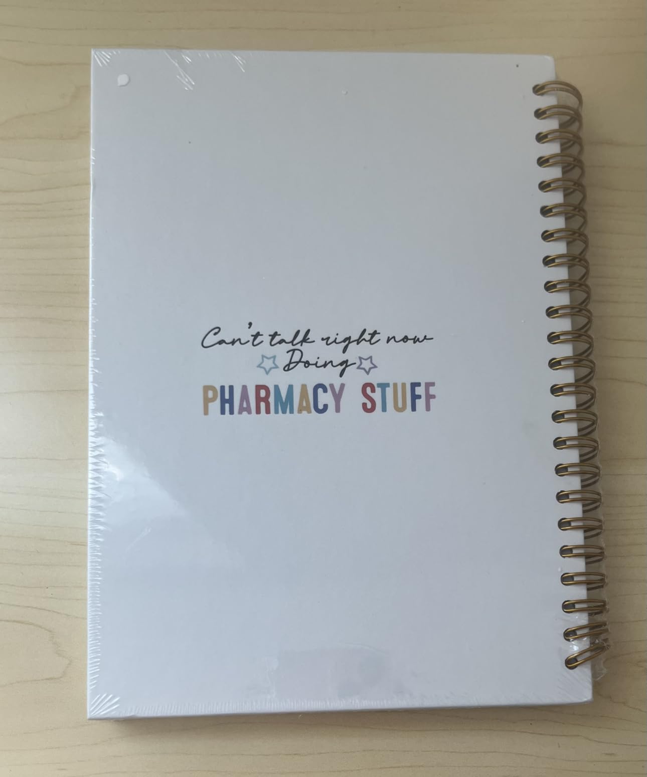 Pharmacy Nurses Spiral Notebook, Pharmacy Technician Gifts Journaling Notebooks, Medical Staff Gifts Journal for Writing, Pharmacist Gift Notebooks for Note Taking, 5.5x8.3 Inch customer photo 2