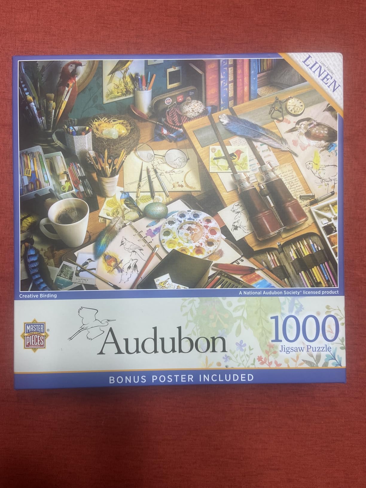 MasterPieces 1000 Piece Wildlife Jigsaw Puzzle for Adults - Creative Birding Art - 19.25