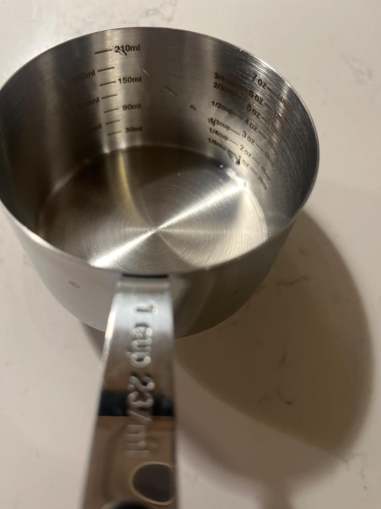 1PCS 3/4CUP(177ml) Dog Cat Food Scoop, Measuring Cup with Inner Scale customer photo 2