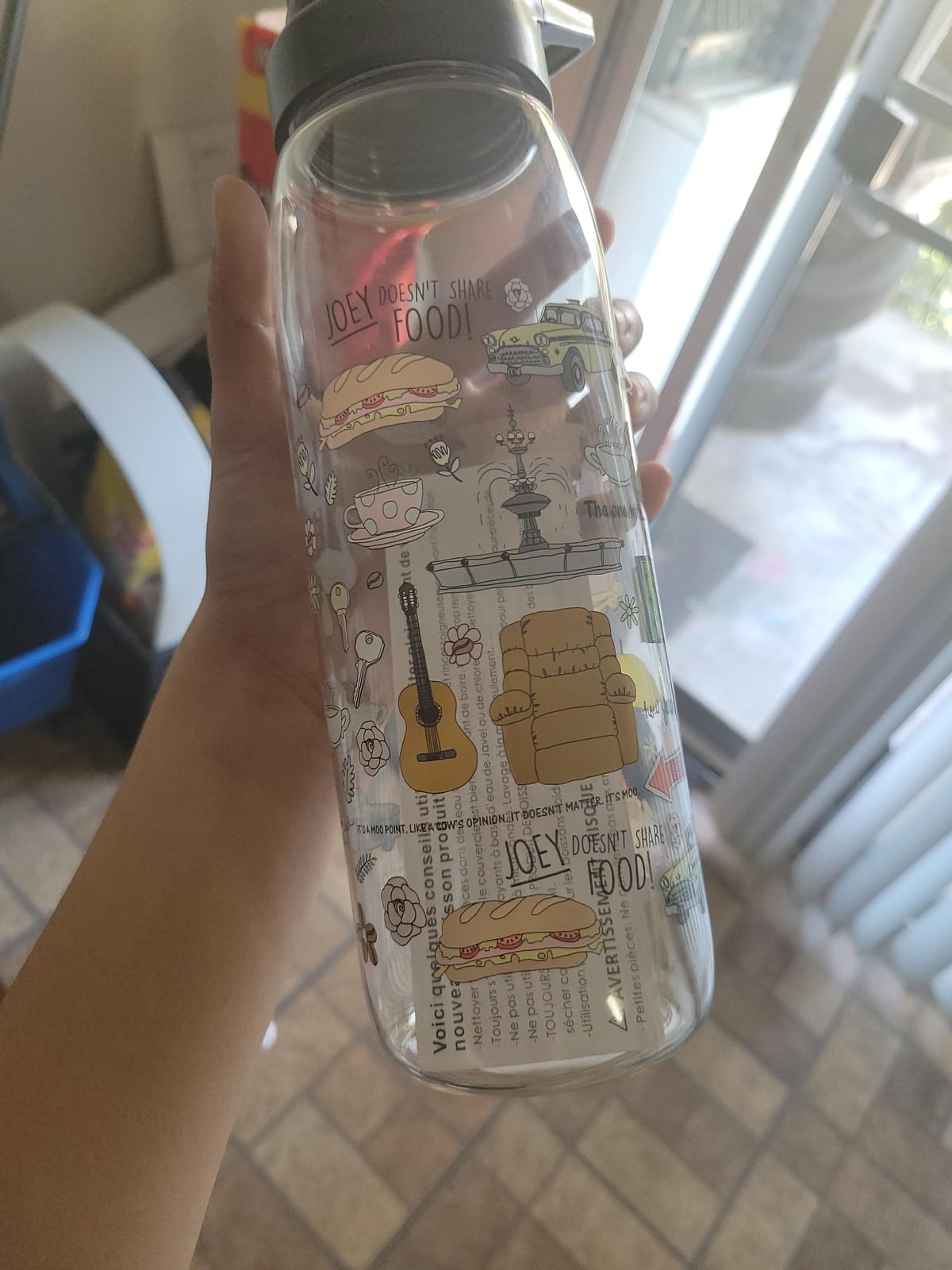 Silver Buffalo Rainbow Brite Sparkle, Water Bottle, 28oz customer photo 1