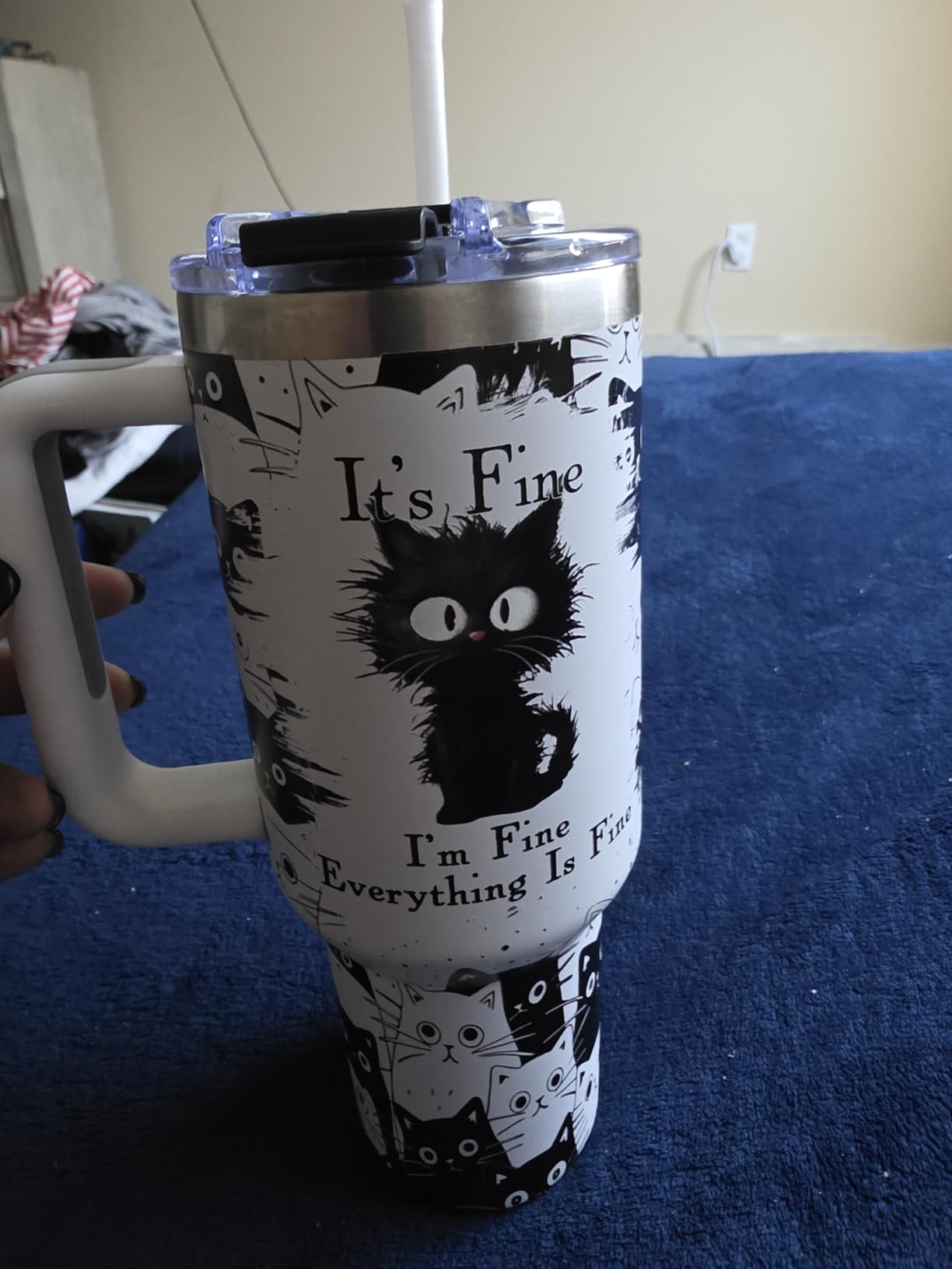 Photographer Gifts for Women Men Tumbler with Handle Straws 40oz Photography Lovers Camera Lens Coffee Cup Mugs, Cool Photographers Birthday Christmas Gift customer photo 2