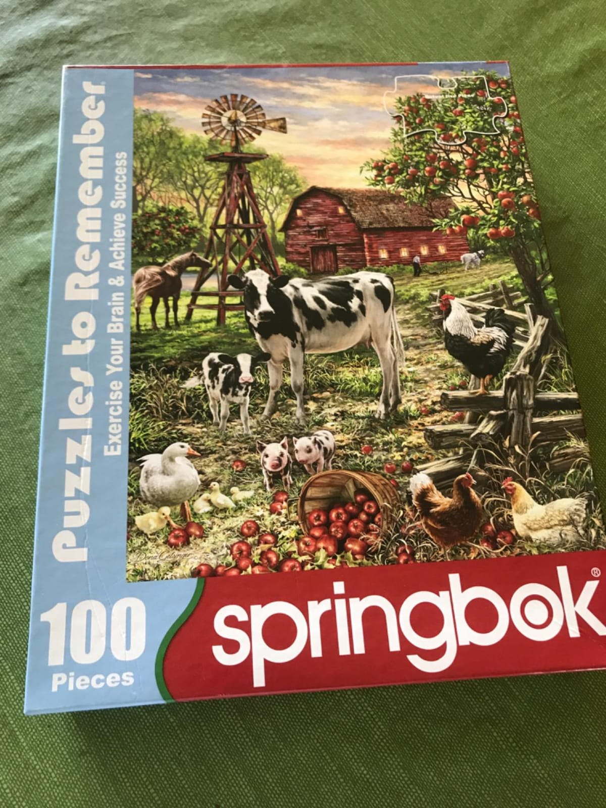 Springbok Highland Cows Countryside 500 Piece Jigsaw Puzzle for Adults | Unique Cut Pieces, Made in USA, Eco-Friendly Materials featuring Scottish countryside artwork and family fun customer photo 2