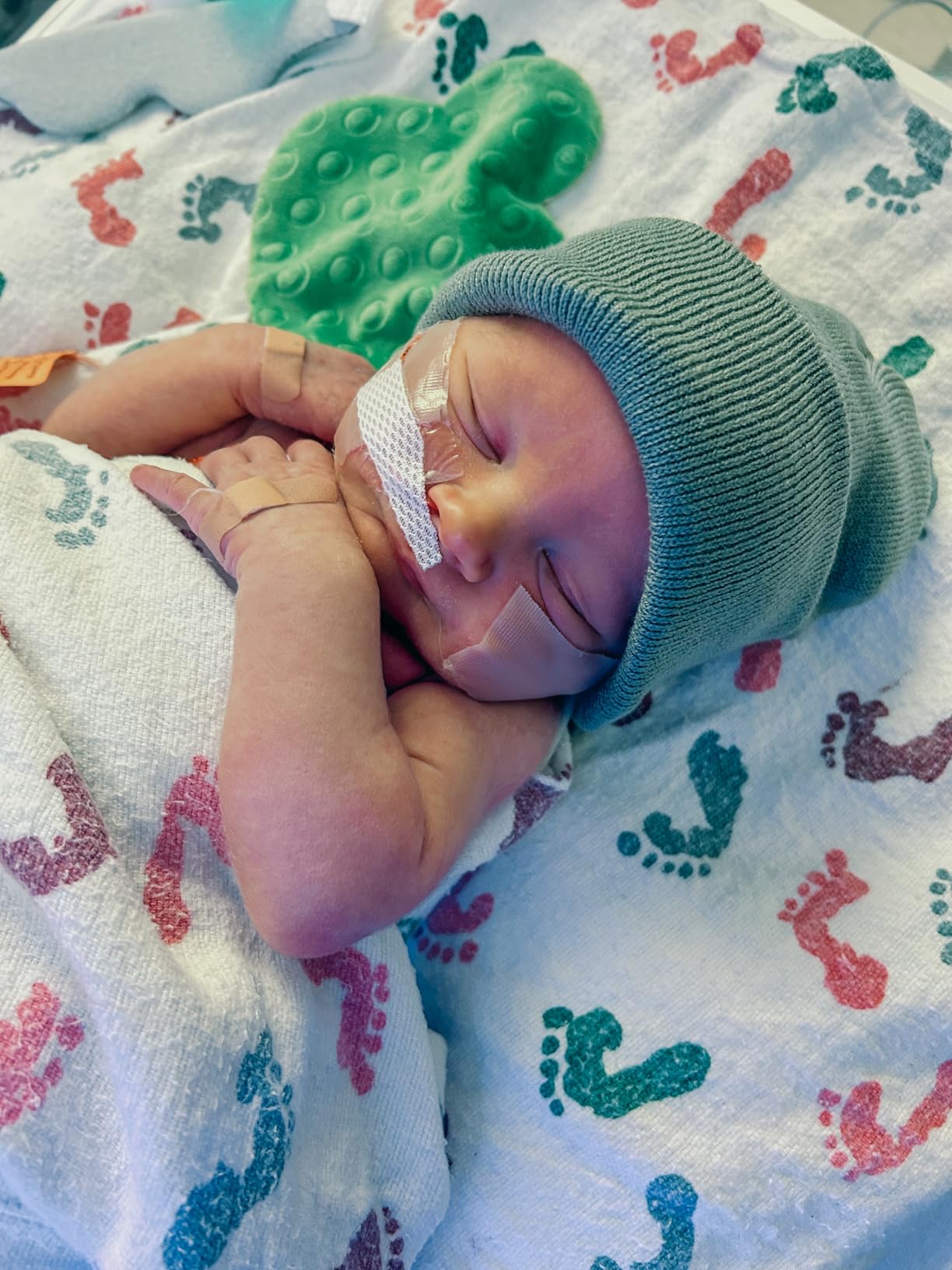 2 Pack Scented Bonding Comfort Bunny for NICU Babies to Ease Separation Anxiety, Keeps Mom’s Scent Close for Preemies & Newborns, Infant Preemie and Parent Bonding NICU Gifts (Blue) customer photo 1