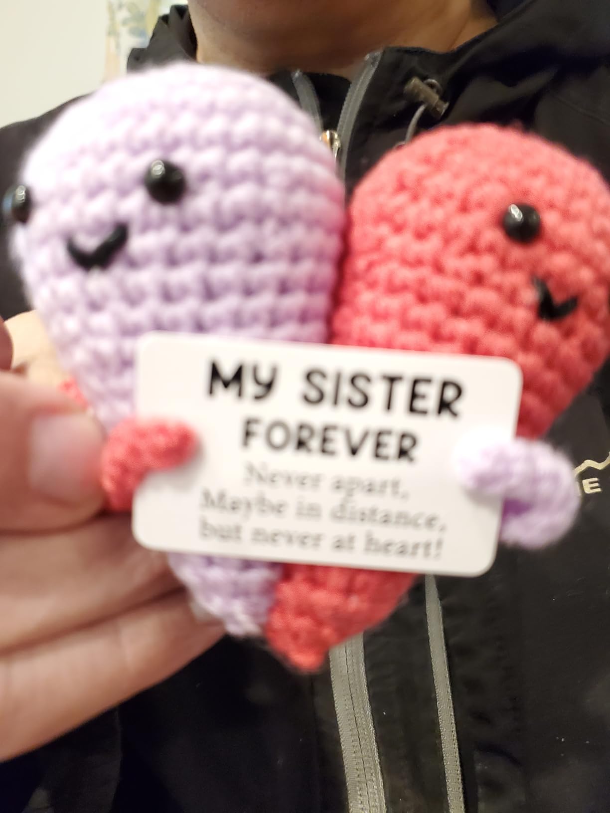 Thank You Gifts for Women Men,Cute Crochet Long Distance Friendship Gift customer photo 2