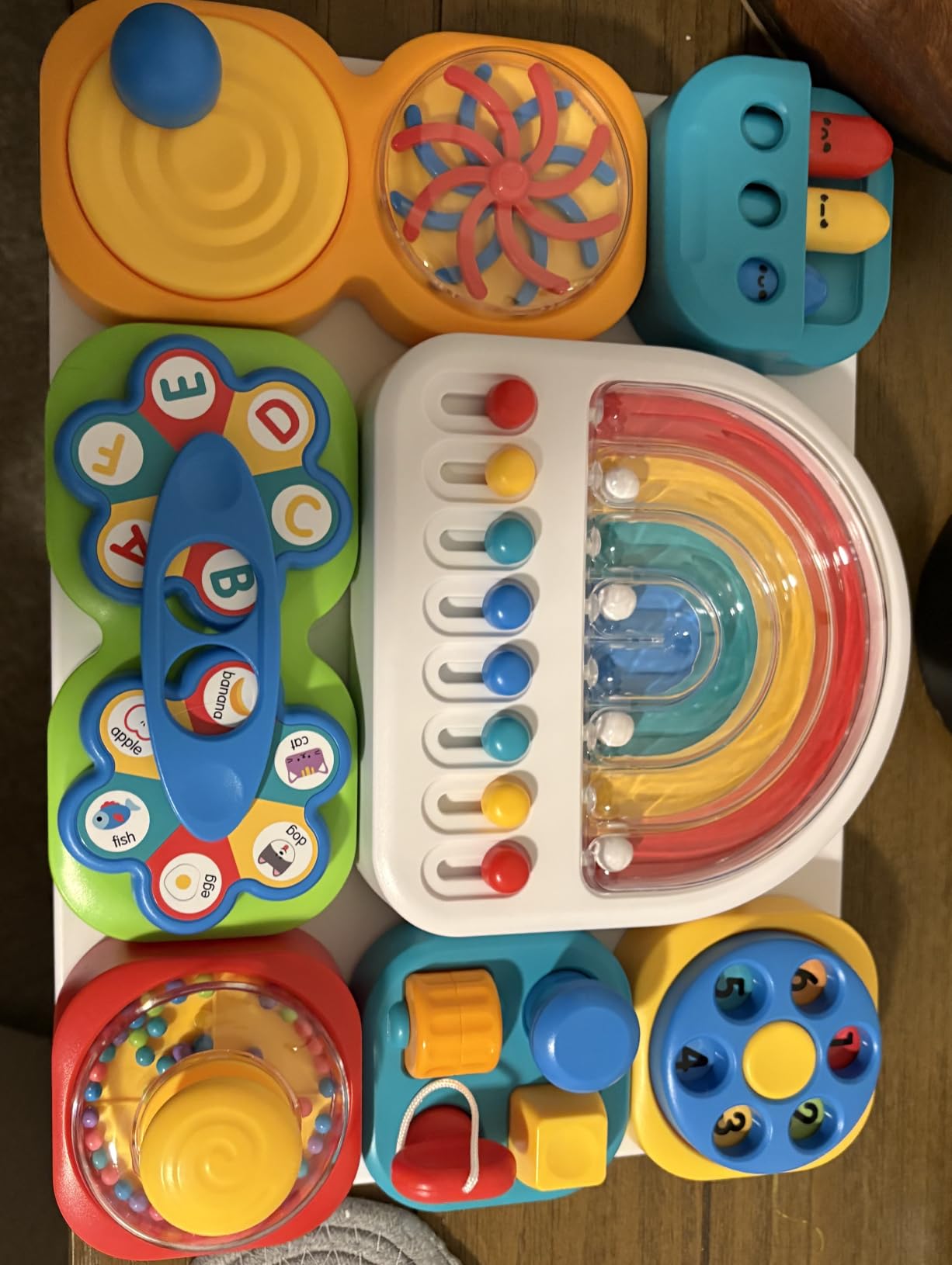 Busy Board 3.0 Detachable & Assemblable Toy for Toddlers 1+ | Portable Learning Activity Board with 7 Travel-Friendly Tools, Fine Motor Skills Development customer photo 2