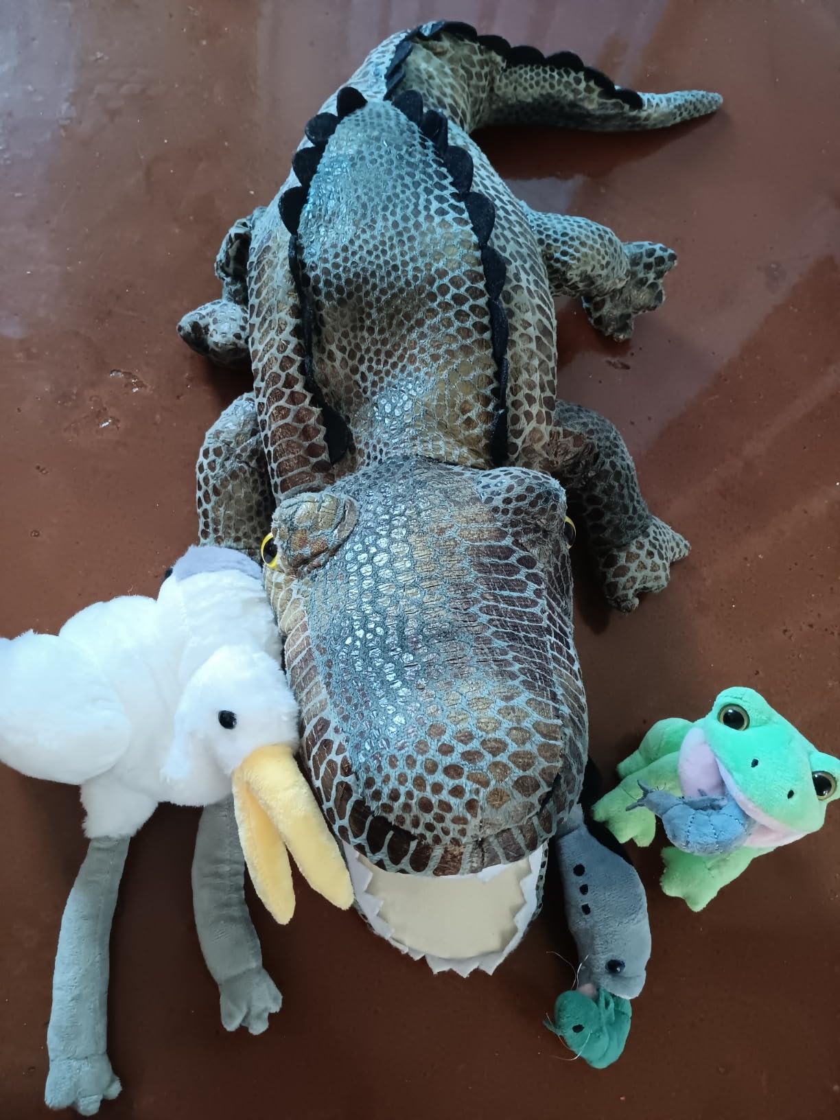Leyndo 6 in 1 Alligator Stuffed Animal Toy Set 22.05