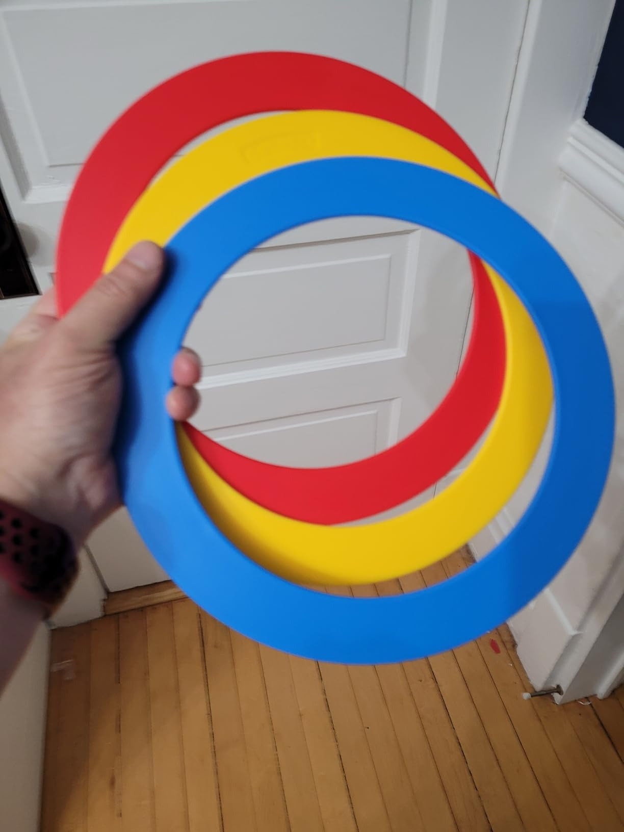 Juggling Rings Set of 3, Learn to Juggle with Juggling Rings for Beginners & Professionals, 9.5