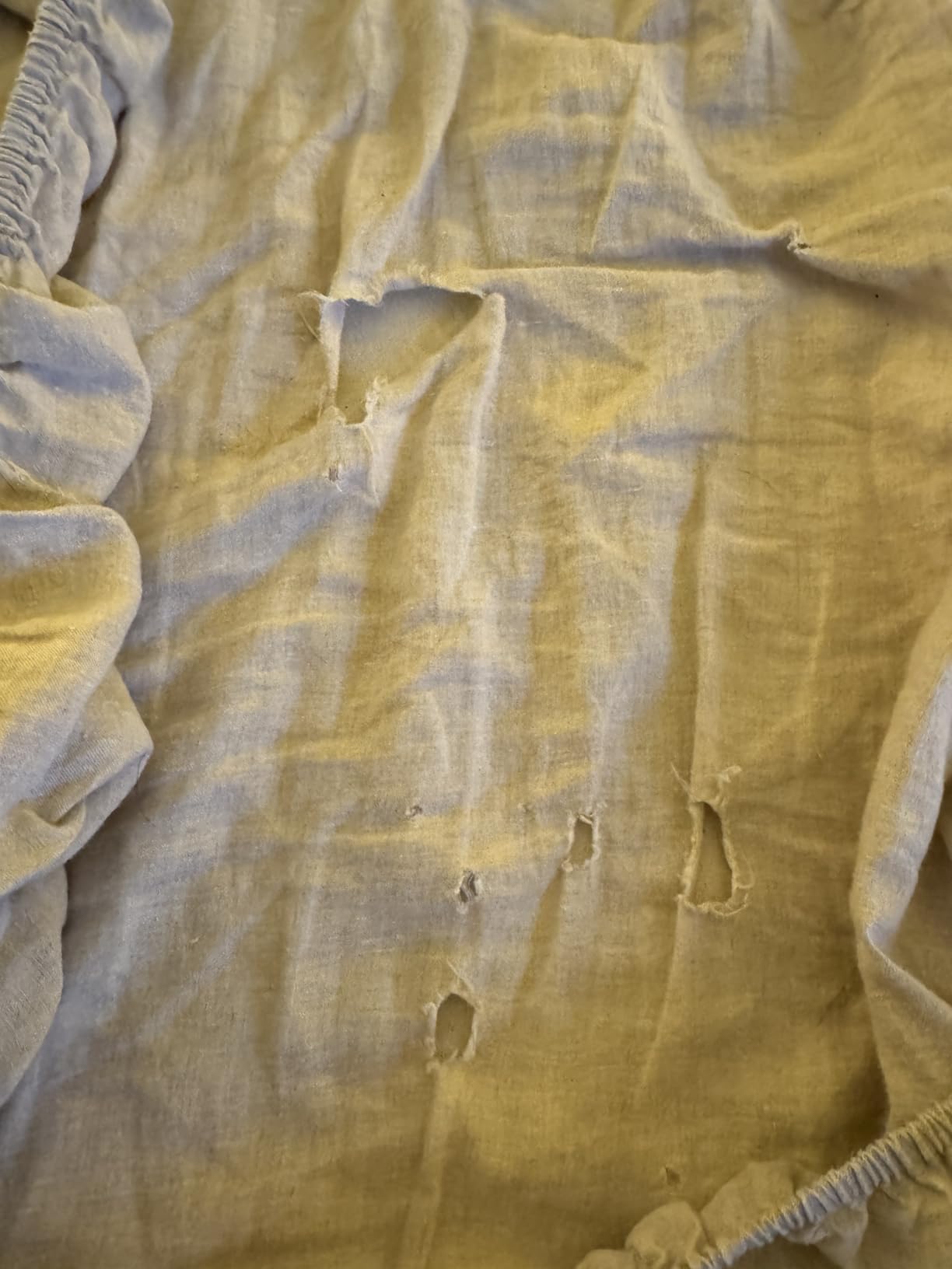 ATLINIA 100% Flax Linen Sheets Set Queen Size Natural Linen Bedding customer photo 1
