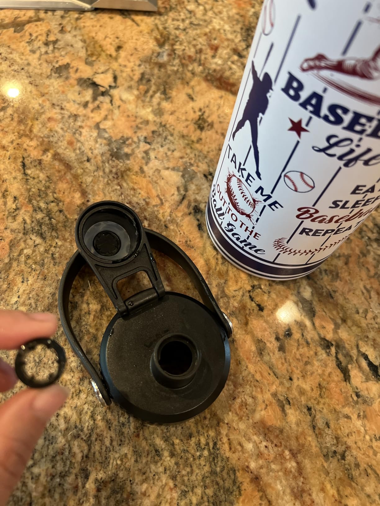 Pilot Water Bottle 32oz, Aviation & Airplane Gifts For Men, Pilot Gauges Gear Tumbler Airplane Gift, Birthday Father's Day Christmas Pilots Gifts For Aviation Dad Son Husaband Him customer photo 1