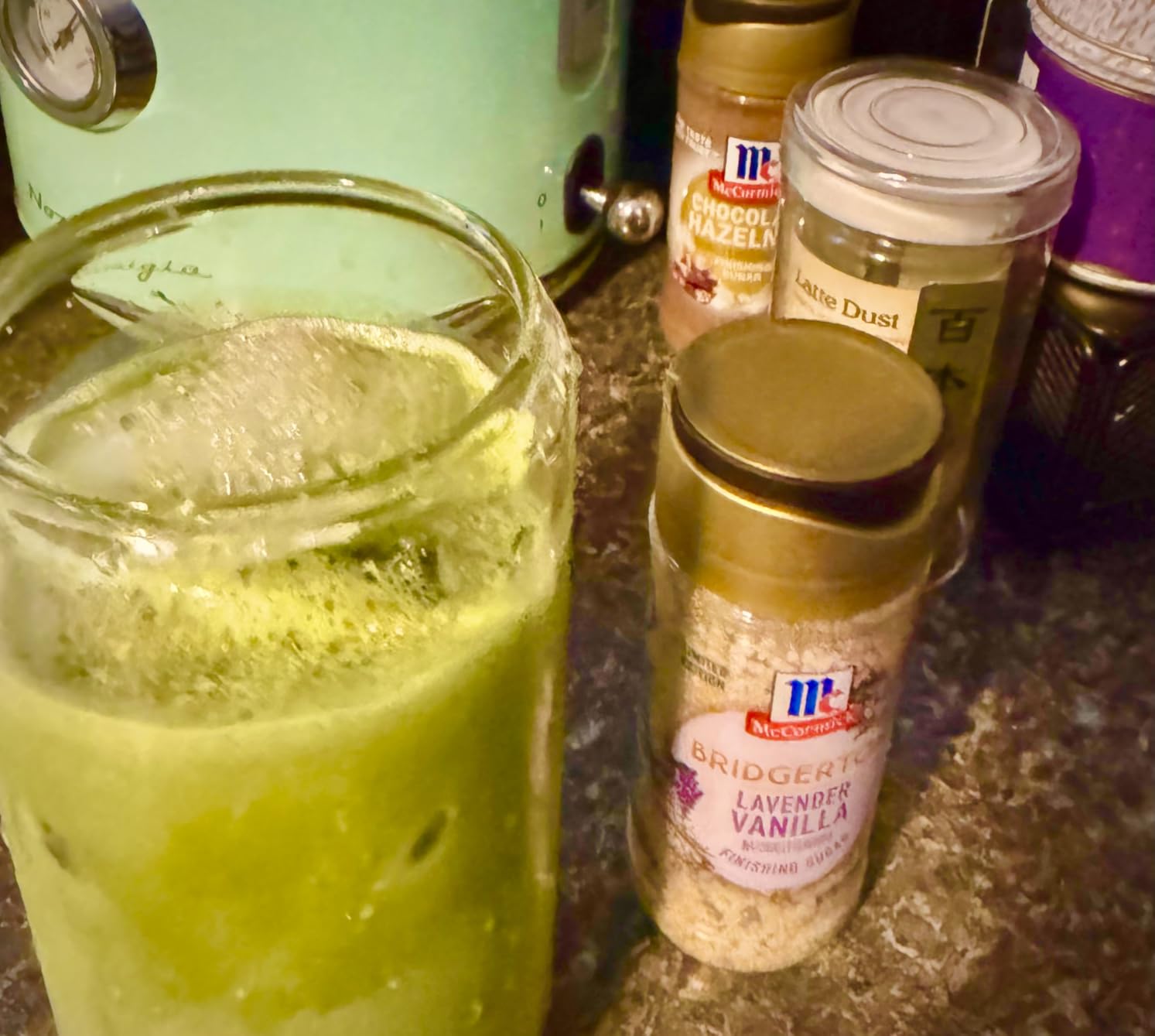 McCormick Bridgerton Finishing Sugar, Lavender Vanilla, Limited Edition, Floral Lavender Notes, Smooth Vanilla Flavor, For Cakes, Cocktails, Matcha Tea, and More, 3.45 oz customer photo 1
