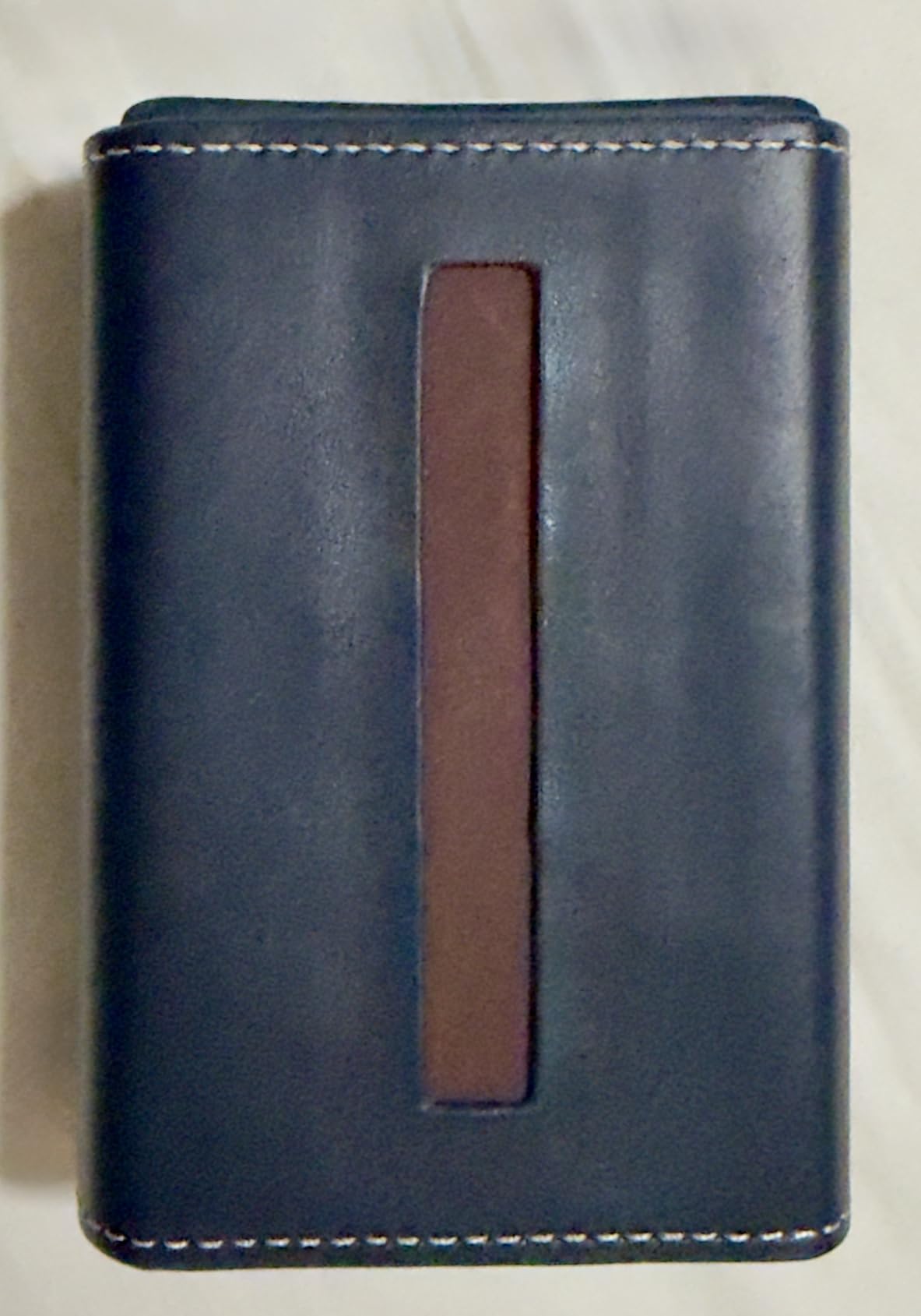 Preston Lane Mayfair Matchbox Holder Leather with Matchstriker - Ink customer photo 1