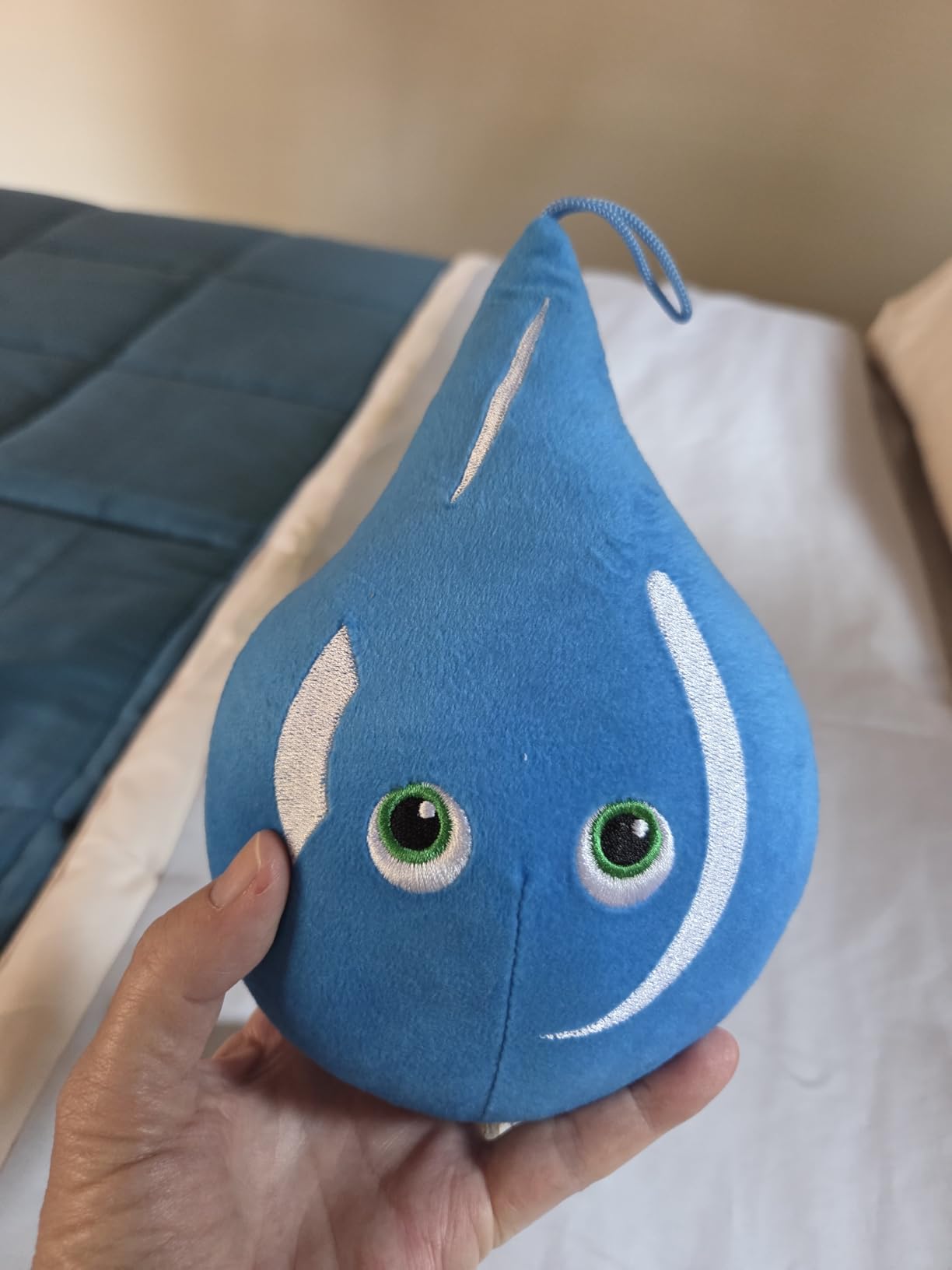 Thunderheads Raindrop Plushie, Nature-Inspired Educational Soft Collectible with Fact Card, Fun STEM Tool for Learning Rain, Weather and Earth Science, Sustainable Gift for Families & Curious Minds customer photo 2