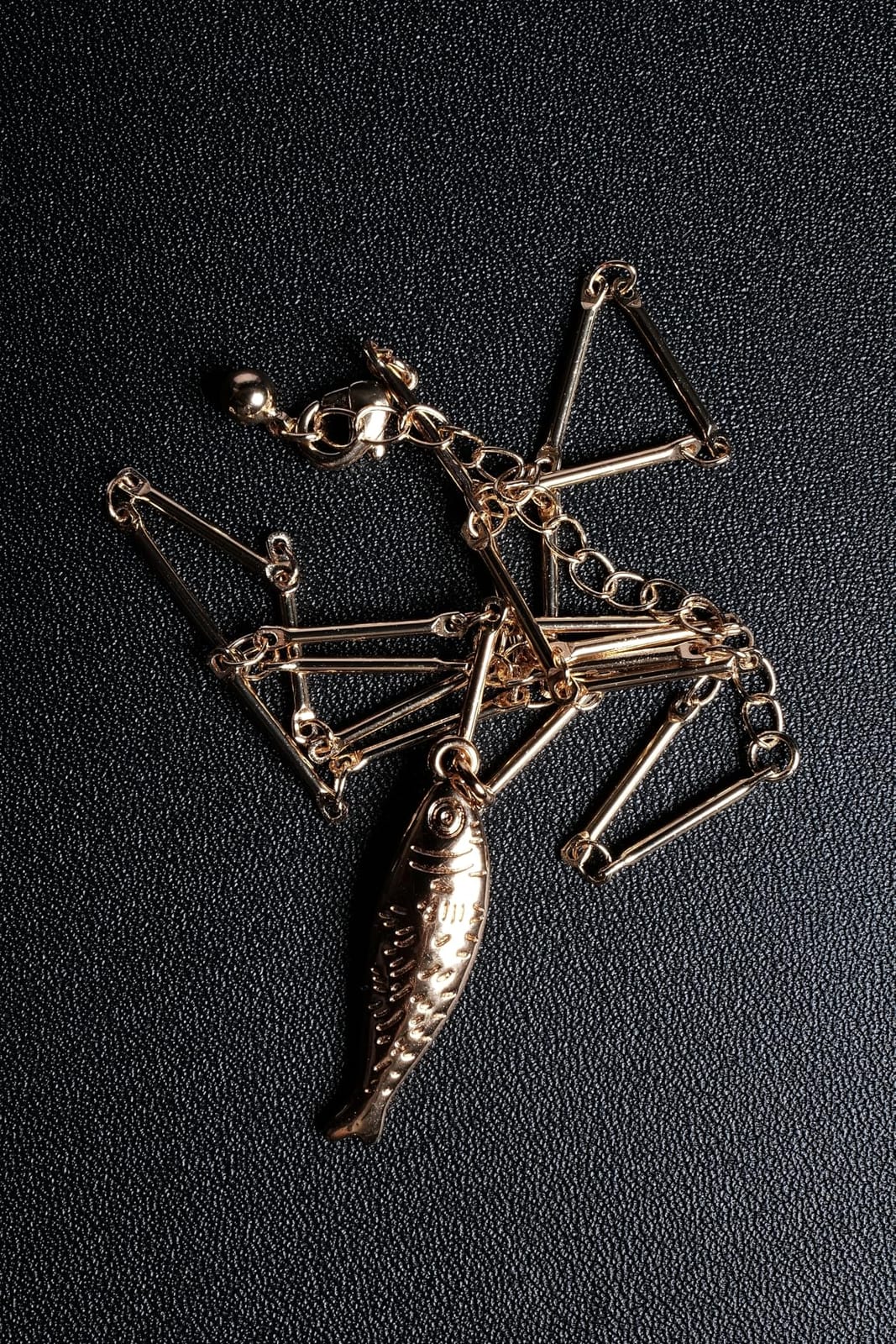 Gold and Silver Fish Necklaces for Women, Beach Jewelry customer photo 2