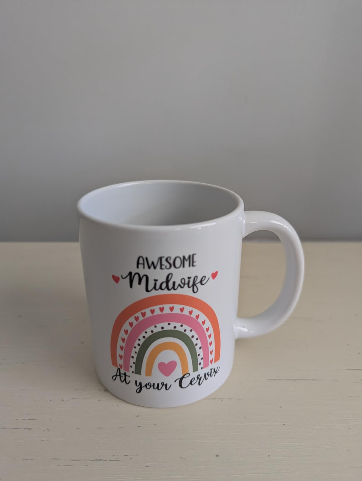 Let's Rock This Joint Funny 11oz Double-Sided Ceramic Mug, Chiropractor Coffee Mug, Physical Therapy DPT Grad Gifts customer photo 2