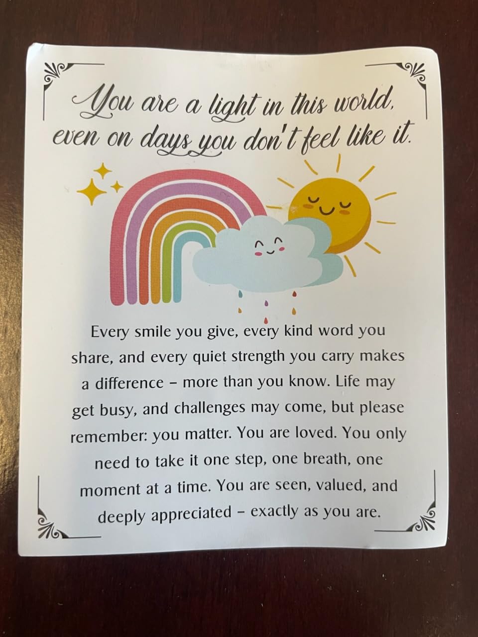 Elephant Gifts For Women, Mom, Friends, Teens, Coworkers - Elephants Desk Decoration, Positive Elephant Gift, Inspirational Chrismas Gifts - White Elephant Gift for Women customer photo 1