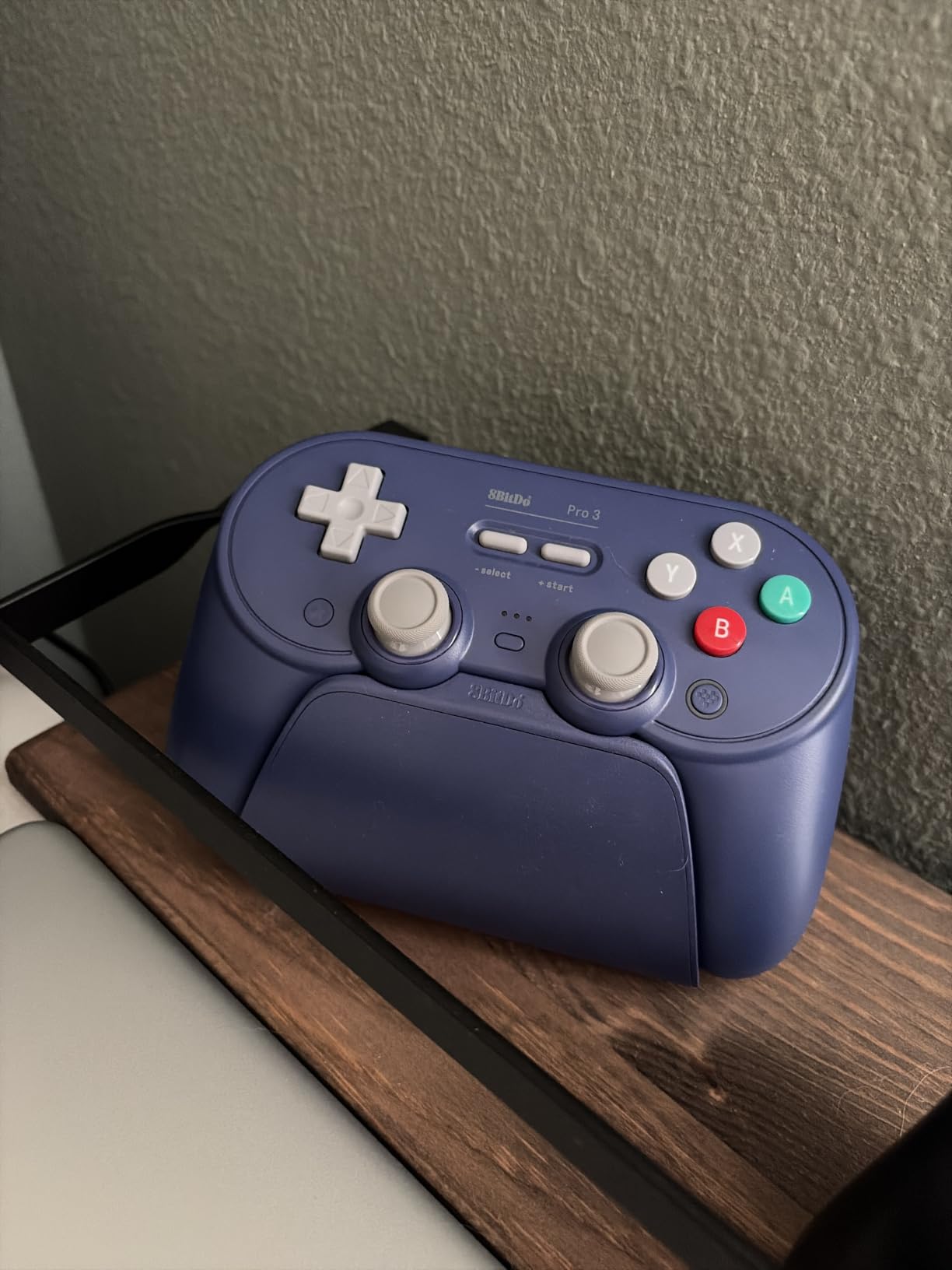 8BitDo Pro 3 Bluetooth Controller for Switch/Switch 2 – TMR Joysticks, Swappable ABXY Buttons, Pro Back Buttons, Charging Dock, Hall Effect Triggers, for Windows, Apple, SteamOS, Android - Purple customer photo 2