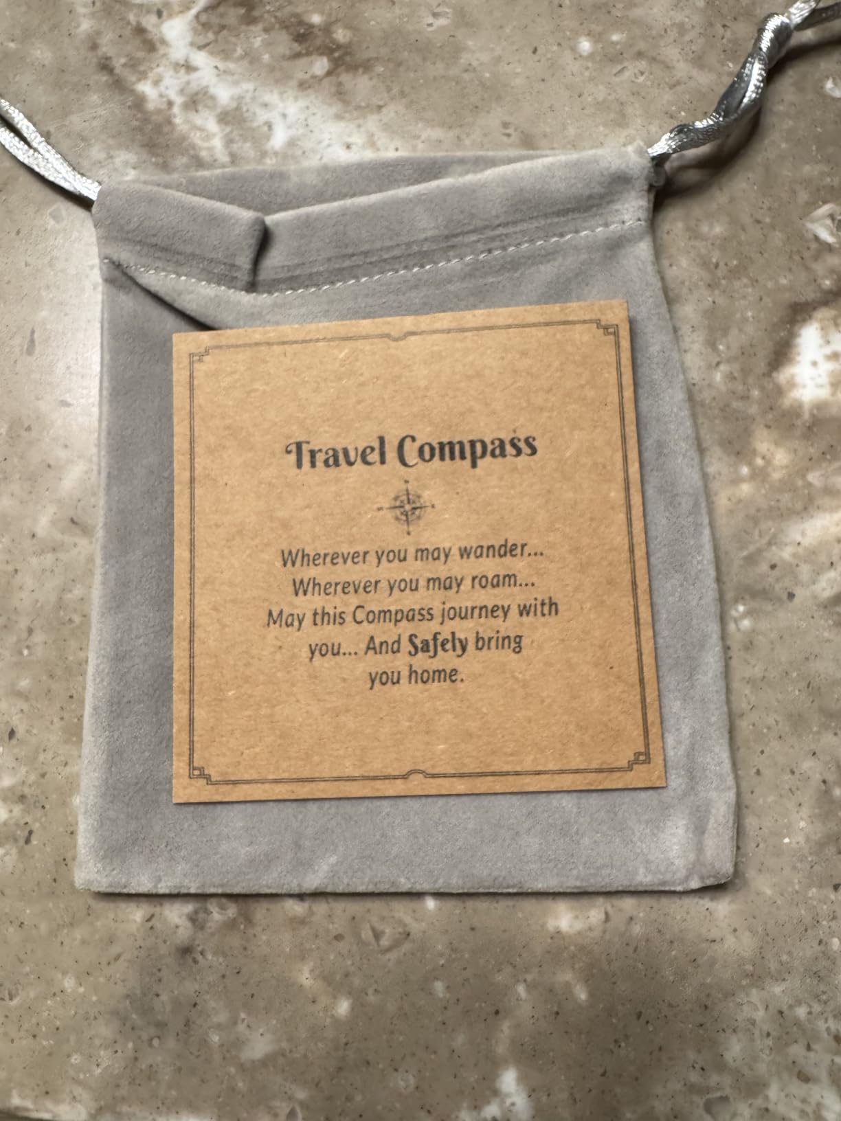 Shonyin Compass Bracelet for Women, Travel & Retirement Good Luck Gift | Sentimental Compass Bracelet with Blessing Card, Meaningful Gift for Safe Travel, Retirement, Good Luck, and New Beginnings customer photo 1