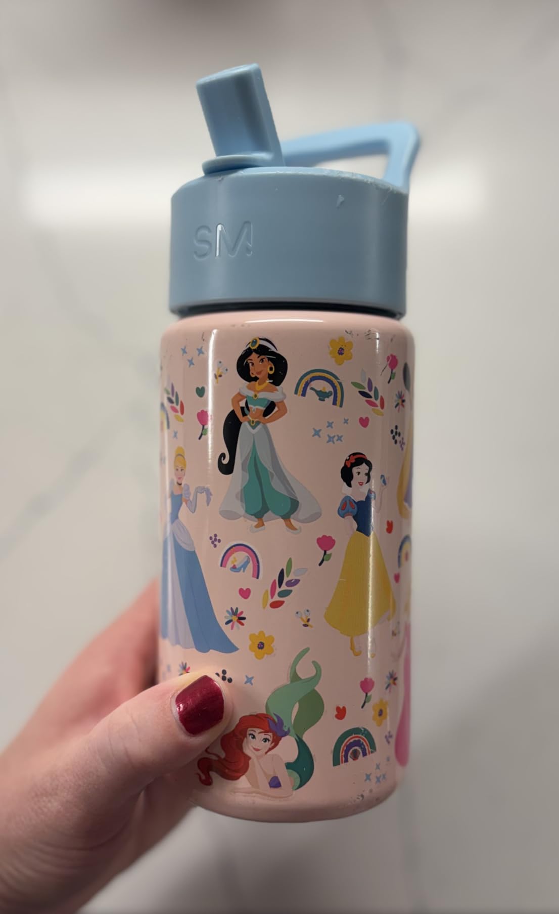 Simple Modern Disney Little Mermaid Kids Water Bottle & Toddler Cup | 14oz customer photo 2