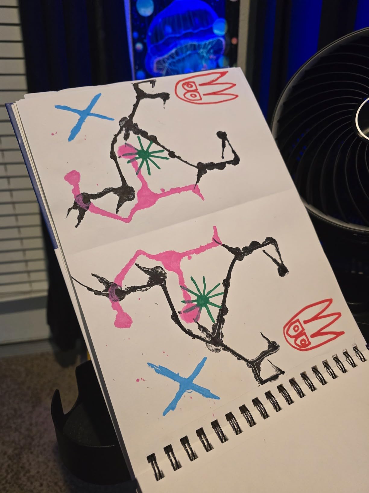 Ankkol Sketch Book 9x12, Top Spiral Bound Sketchbook,100 Sheets_68lb/100gsm customer photo 1