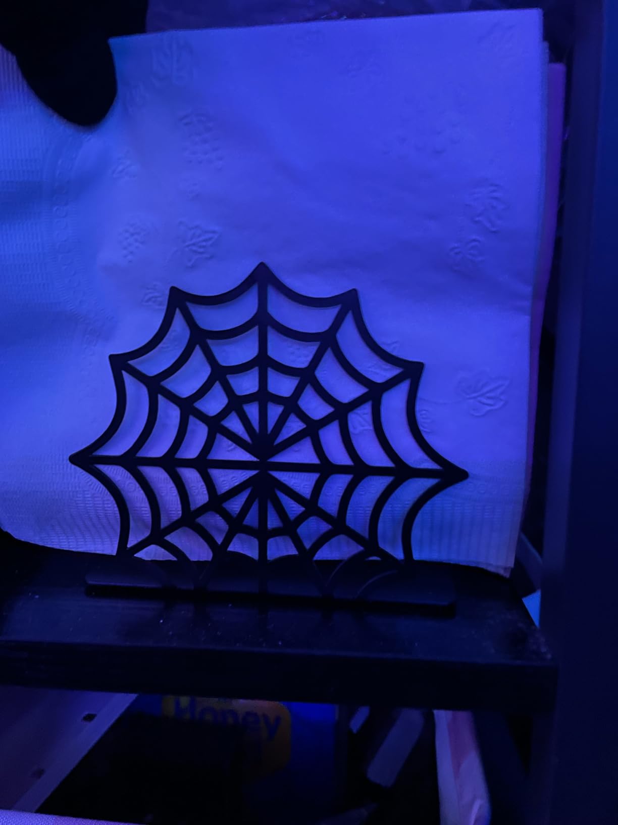 Halloween Bat Napkin Holder Gothic Tissue Dispenser customer photo 1