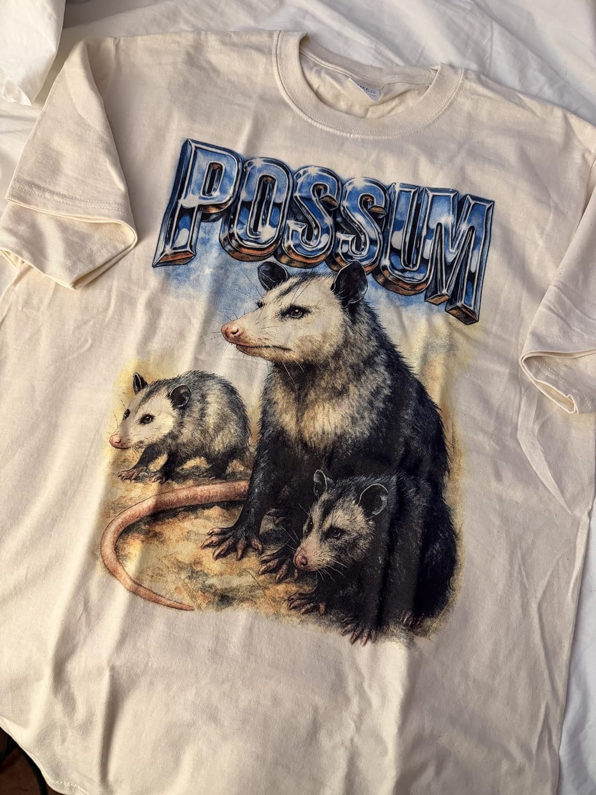 Rodents & Animals Heavy Metal Tshirt for Men & Women, Pet & Animal Lover - 100% Natural Undyed Cotton customer photo 1