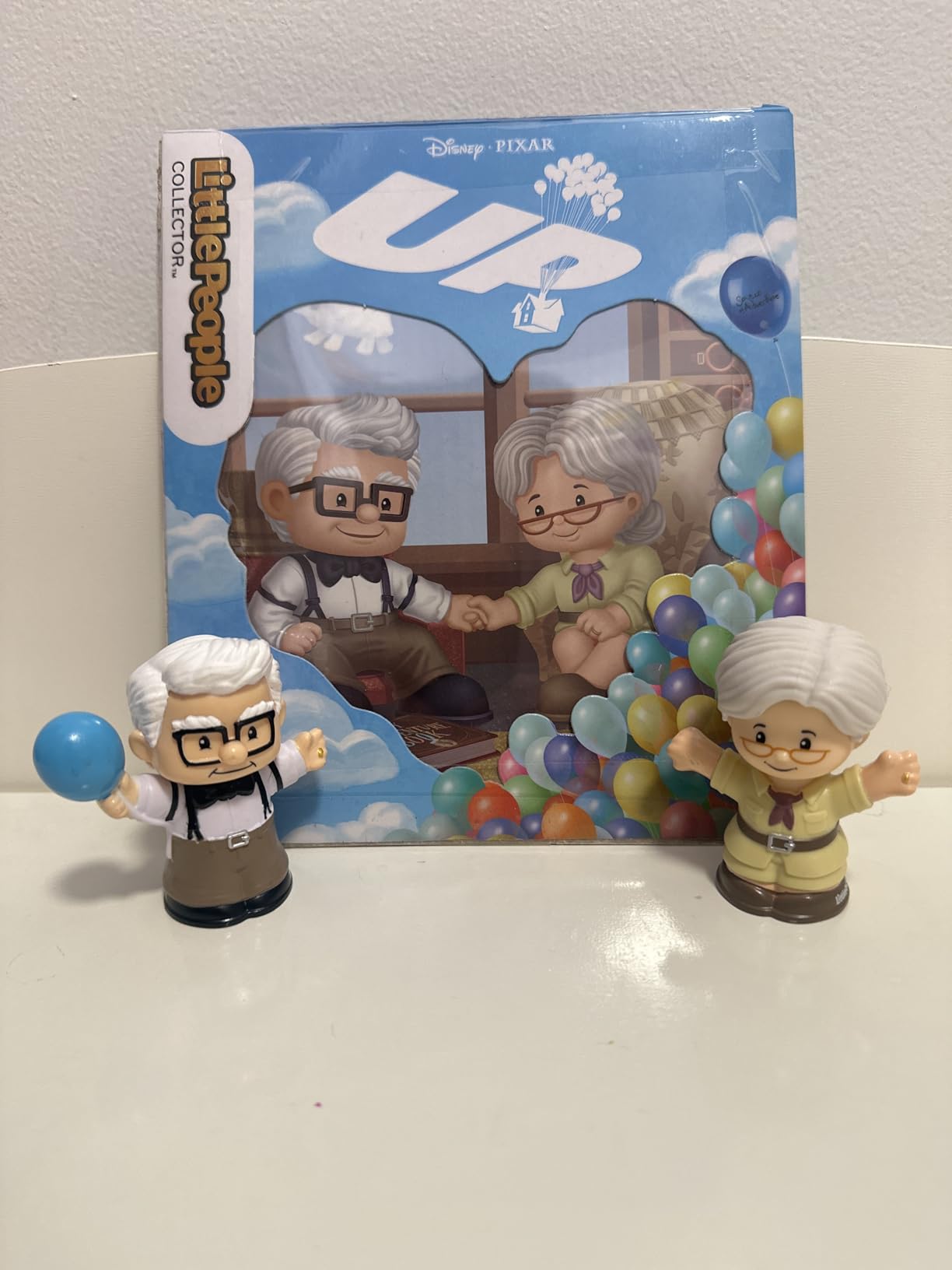 Little People Collector Disney Pixar UP Special Edition Set for Movie Fans, 2 Character Figures in a Display Package (Amazon Exclusive) customer photo 1