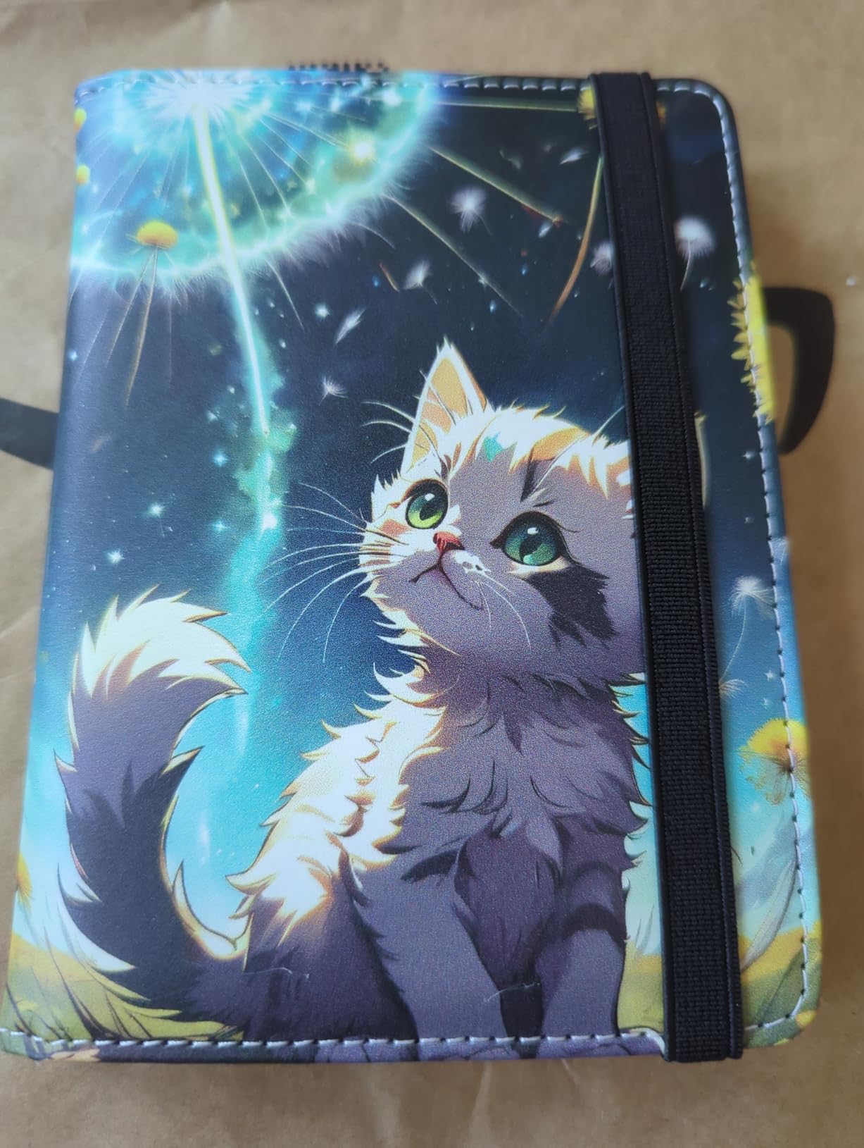 Passport Holder for Women and Men PU Leather Passport Cover for Travel (White Horse) customer photo 2