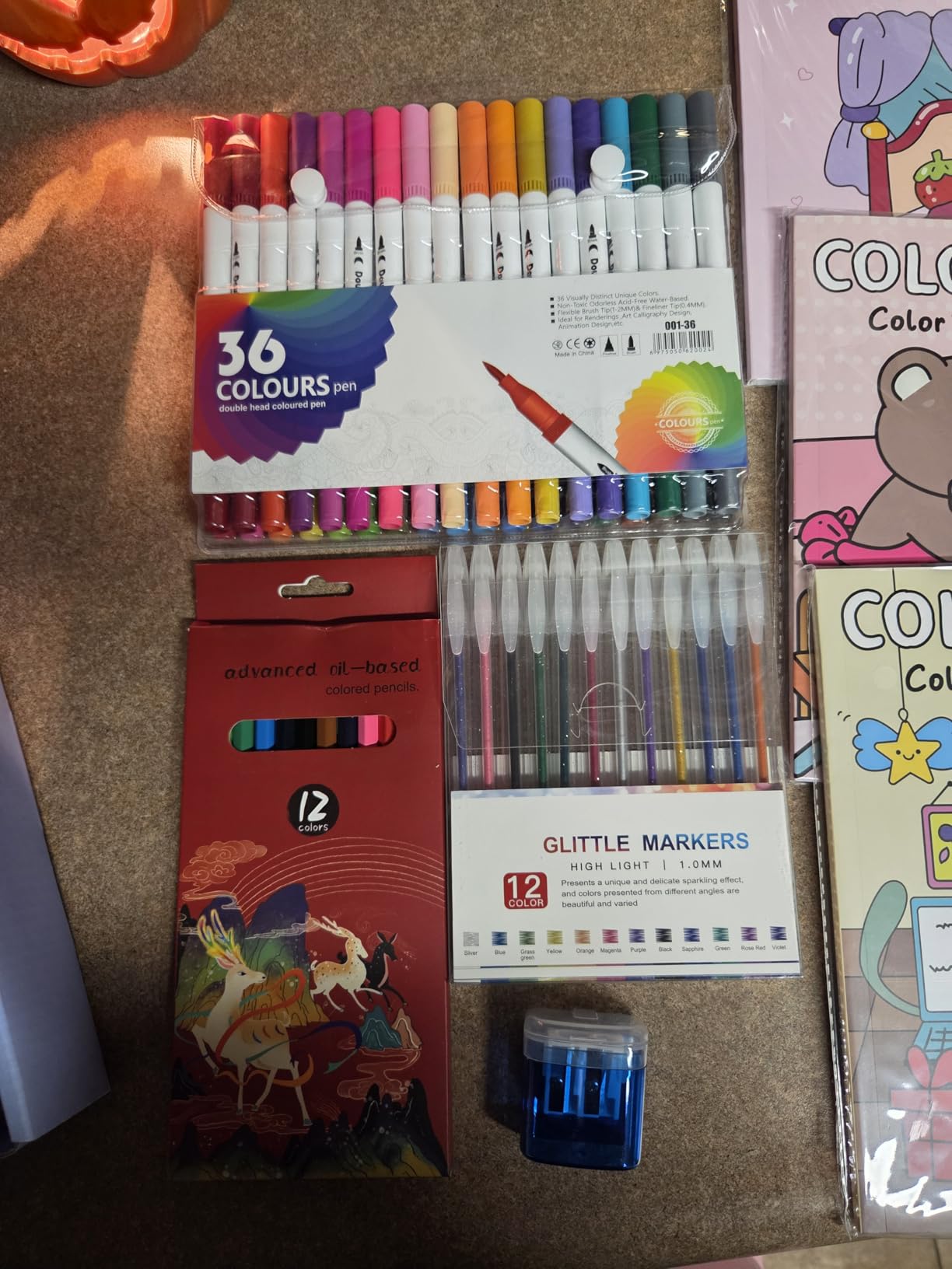 Coloring Books Set for Teens & Adults, 3 Pack Cute Simple Coloring Book customer photo 2