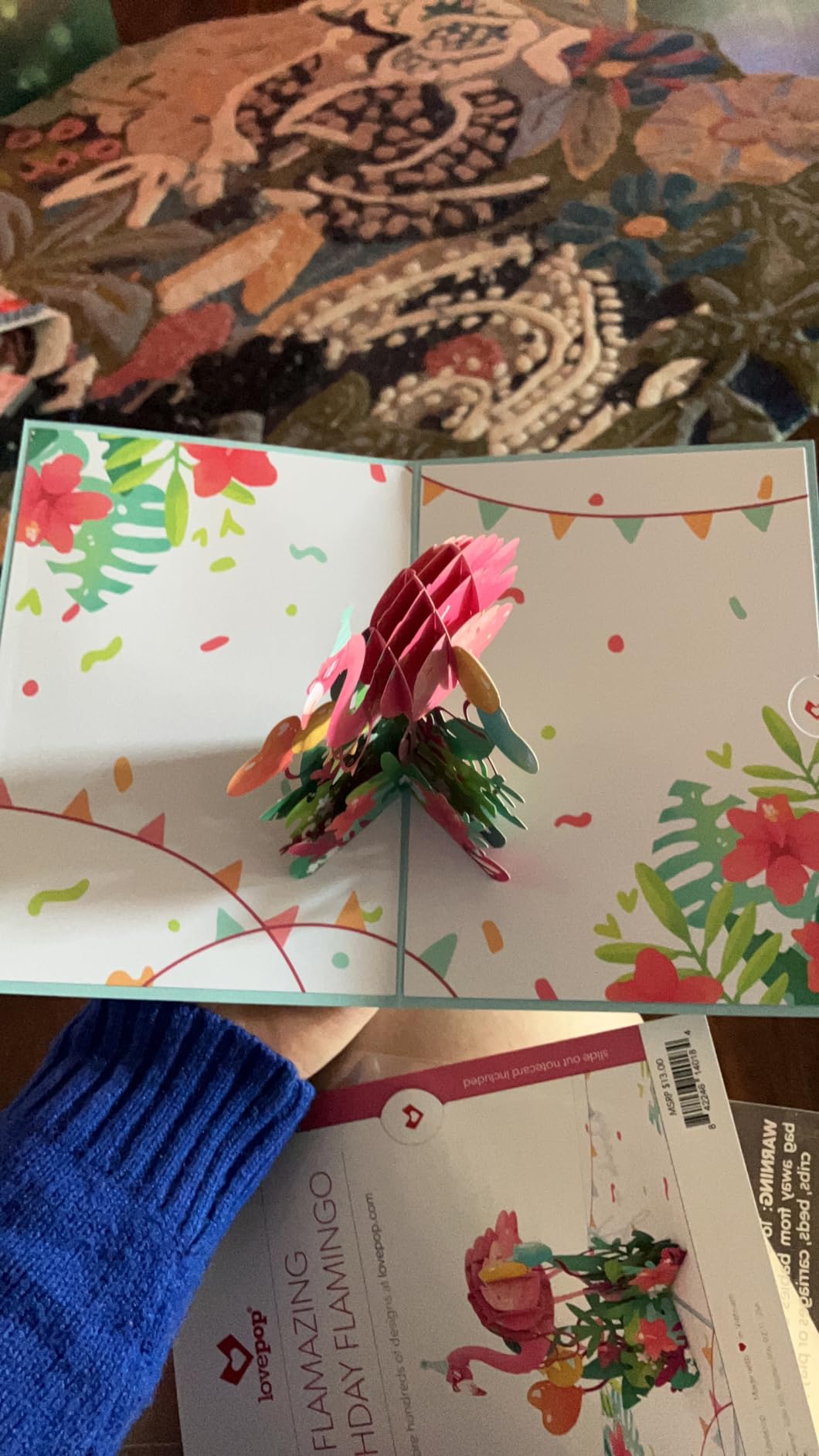 Lovepop Coral Reef Wonders Pop-Up Birthday Card & Sentiment Set customer photo 1