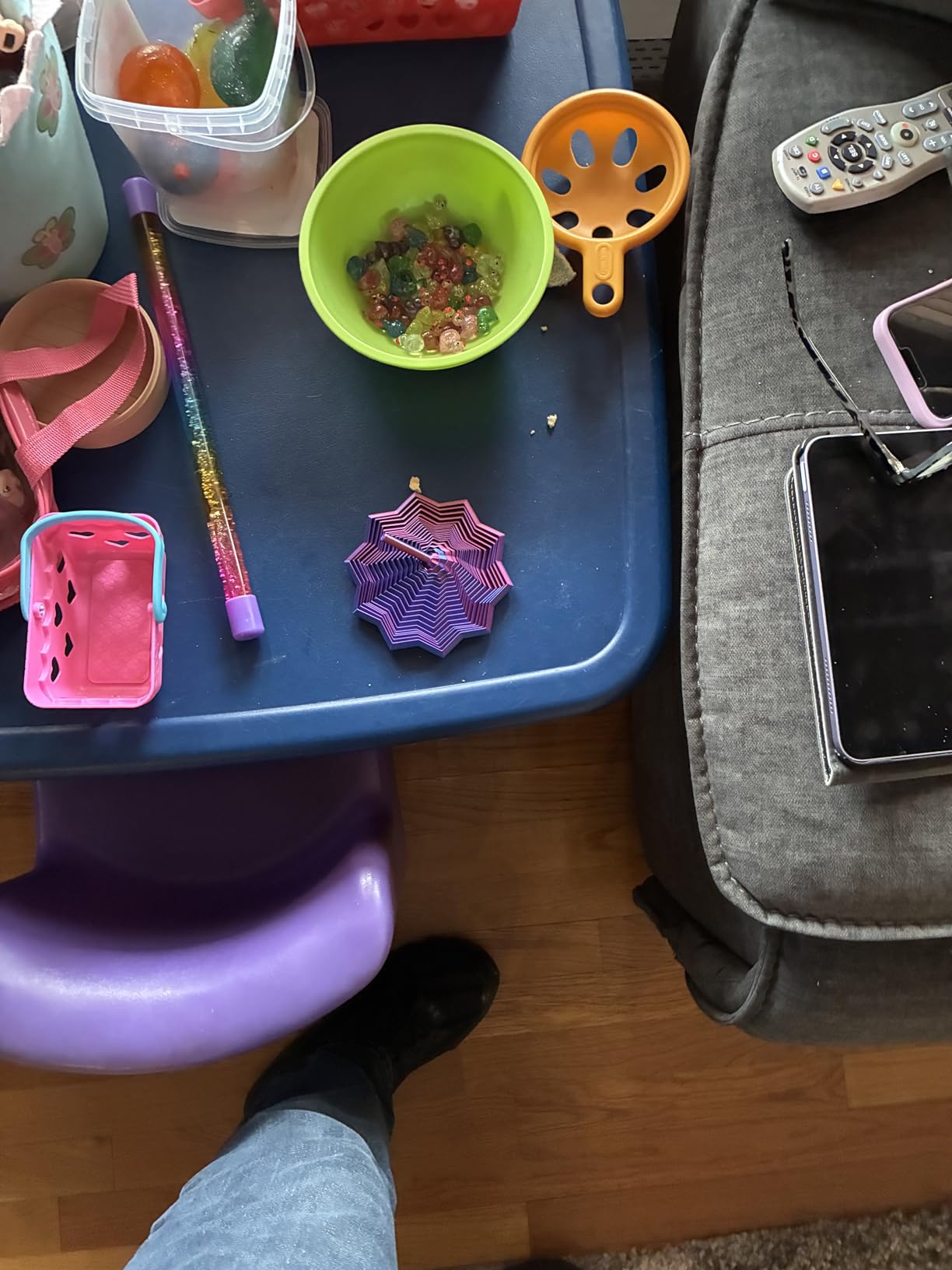 3D Printed Expanded Sensory Fidget Star,Expandable Fractal Fidget Toys Hexagon with Handle,Honeycomb Whirling Spiral Design,for Adults, Perfect for Christmas, Birthday Gifts (M5, 3.54in) customer photo 1