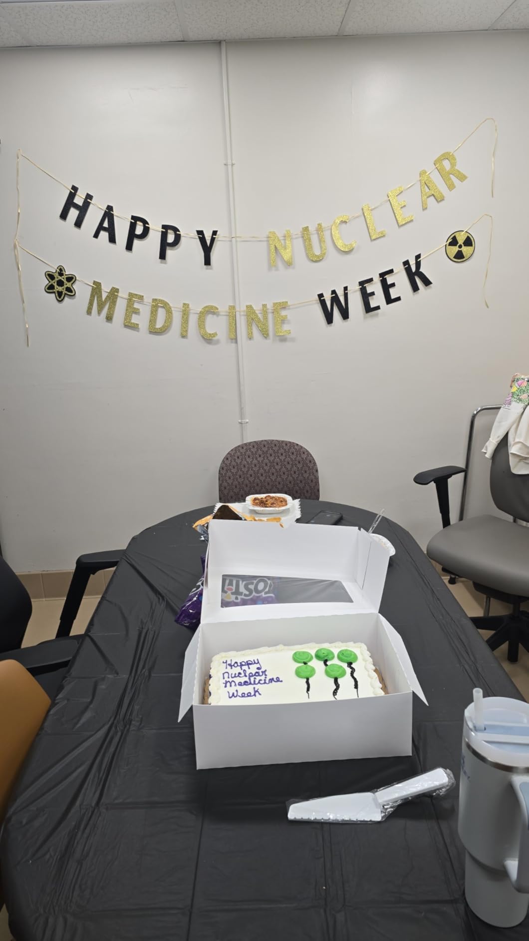 FOZEE Happy Nuclear Medicine Week Banner, NO DIY customer photo 1