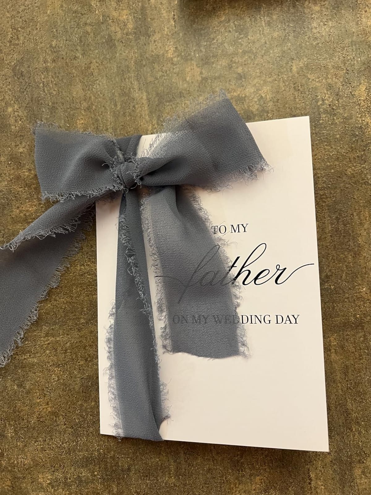 Wedding Day Card for Mom, To My Mother on My Wedding Day, Mother of the Bride or Groom Gift, Sentimental Thank You Card from Daughter or Son customer photo 1