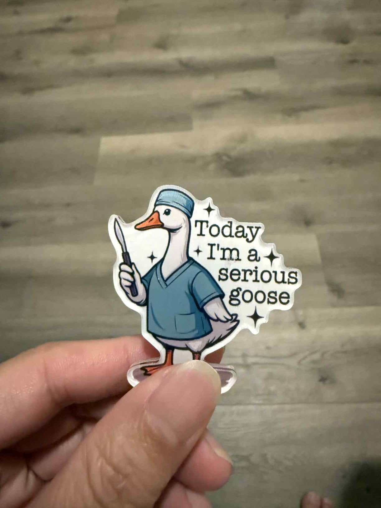 Funny Dialysis Badge Reel – Retractable Cute ID Badge Holder with Alligator Clip for Dialysis Nurse Technician Nephrologist, Nephr Give Up Gifts for Kidney Medical Student Doctor Nurse customer photo 1