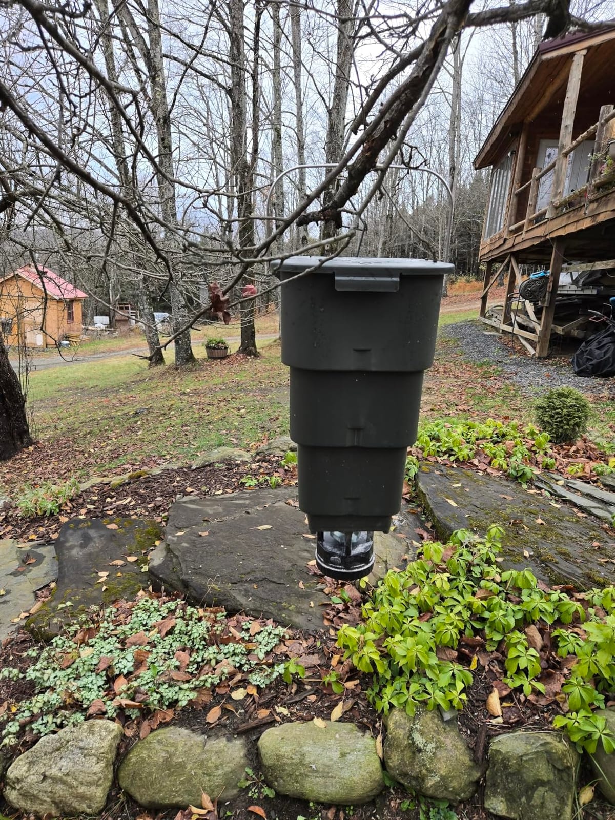 5 Gallon Hanging Deer Feeder with Programmable Digital Timer (4 Feed Times) customer photo 2