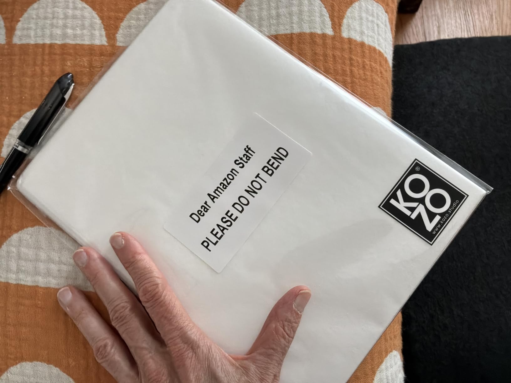 Kozo Studio - 15 x Archival Mulberry Paper for Conservation and Restoration (Natural) customer photo 1