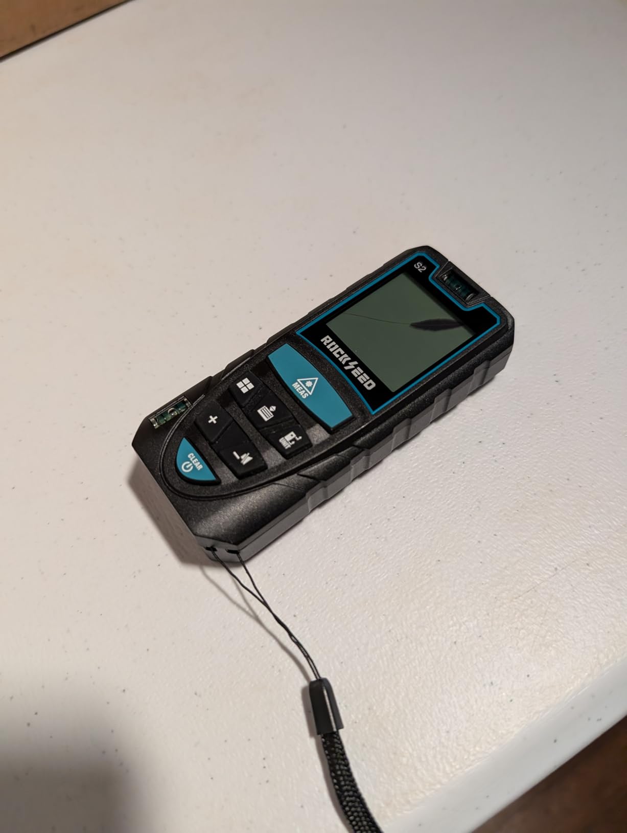 Laser Measure,RockSeed Digital Laser Distance Meter with 2 Bubble Levels,Portable M/in/Ft Unit Switching Backlit LCD and Measuring Distance/Area/Volume/Pythagorean customer photo 1