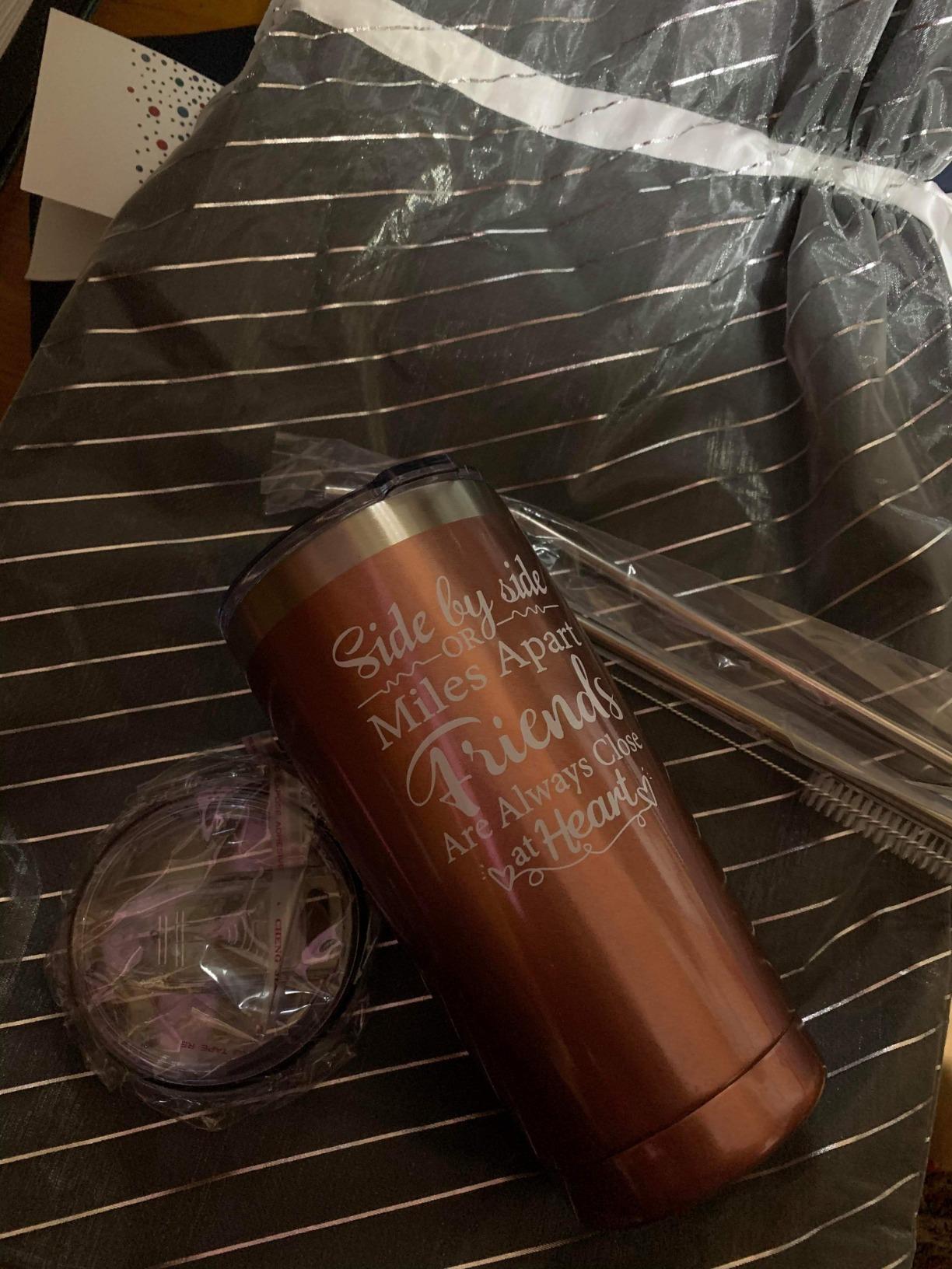 Fufandi Therapy Is Expensive Wind Is Free Motorcycle Gifts Tumbler Cup 20oz customer photo 1