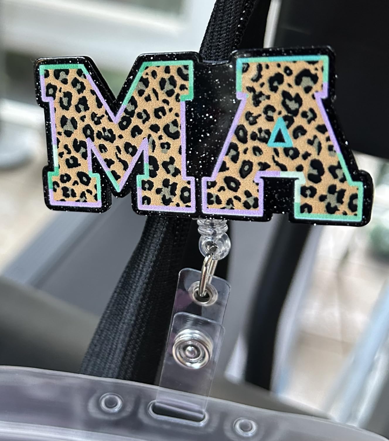 Funny ENT Badge Reel Retractable, Ear Nose Throat Badge Reel, Otorhinolaryngology Nurse Badge Holder for Work, Otolaryngologist Gifts, Personalized ENT Doctor ID Name Badge Holder with Alligator Clip customer photo 1