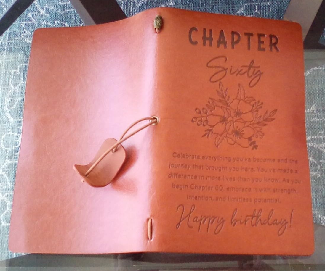 50th Birthday Gifts for Hers, Chapter 50 Journal for Women customer photo 2
