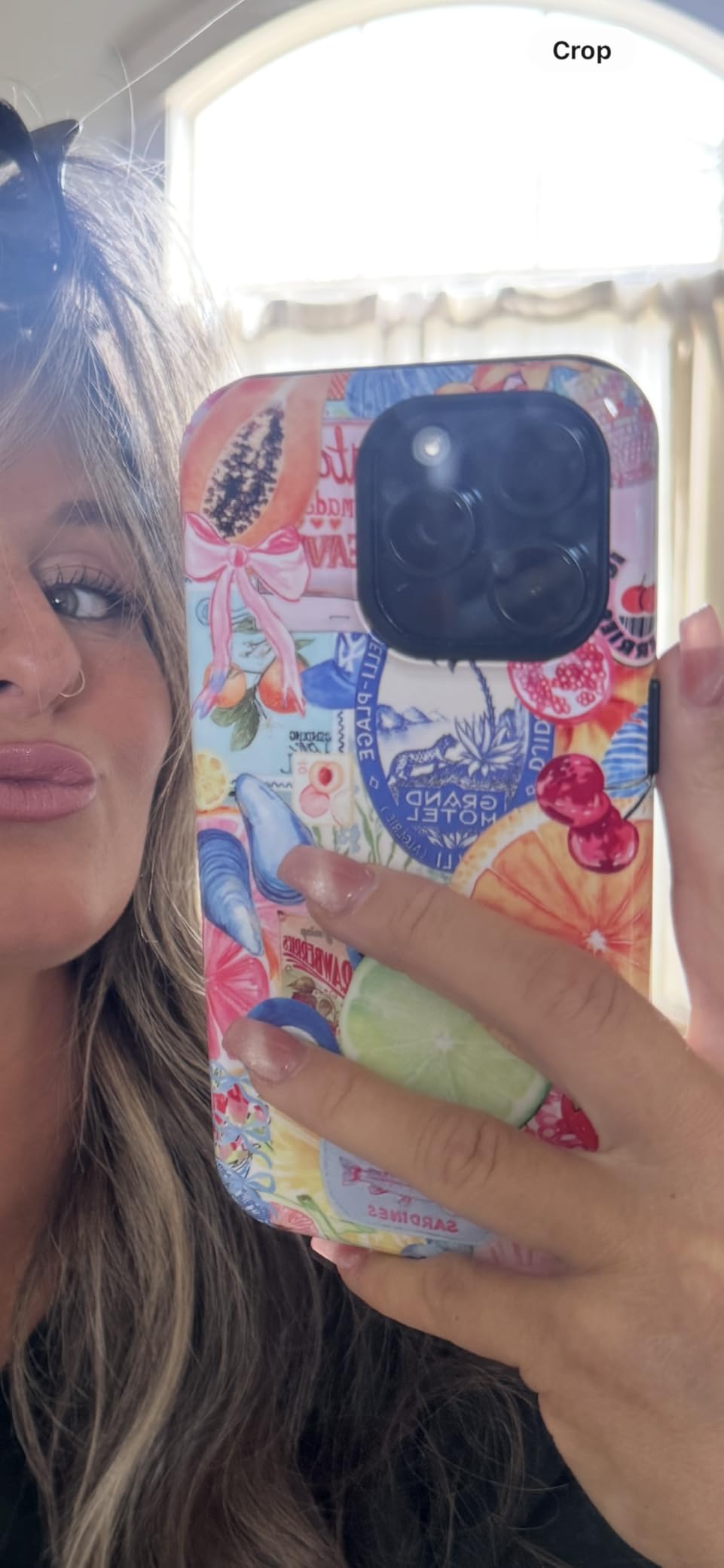 for iPhone 17 Case, Peacock Stained Glass Aesthetic Phone Case, Compatible with Magsafe, Trendy Cute Elegant Bird Magnetic Slim Shockproof Protective Women Girl Cover customer photo 1