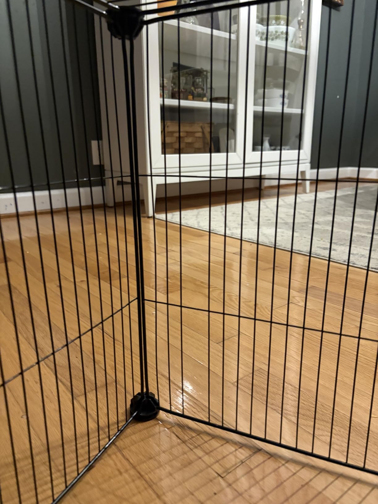 20 Planes Guinea Pig Cages Enclosed Hamster Cage with Door & Waterproof Liner, Expandable Cage for Guinea Pigs, Metal Wire Yard Fence Rabbit Cage customer photo 1