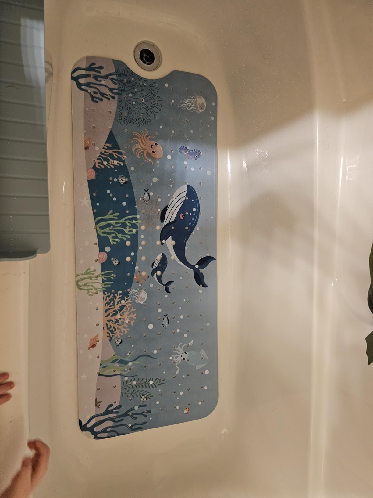 Secopad Bathtub Mat Non Slip, Cute Tub Mat, 40