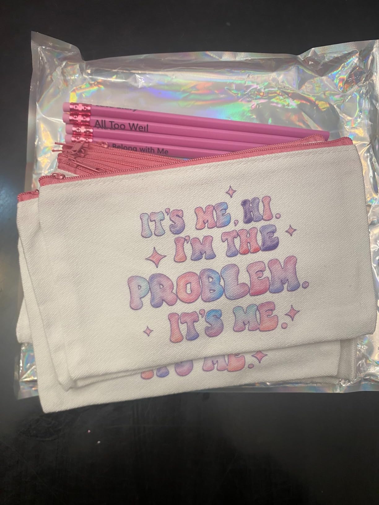 Taylor Gifts Merch, Cute Taylor Gel Pens, Office Supplies for Music Fans, Taylor Birthday Party Favors for Girls customer photo 2