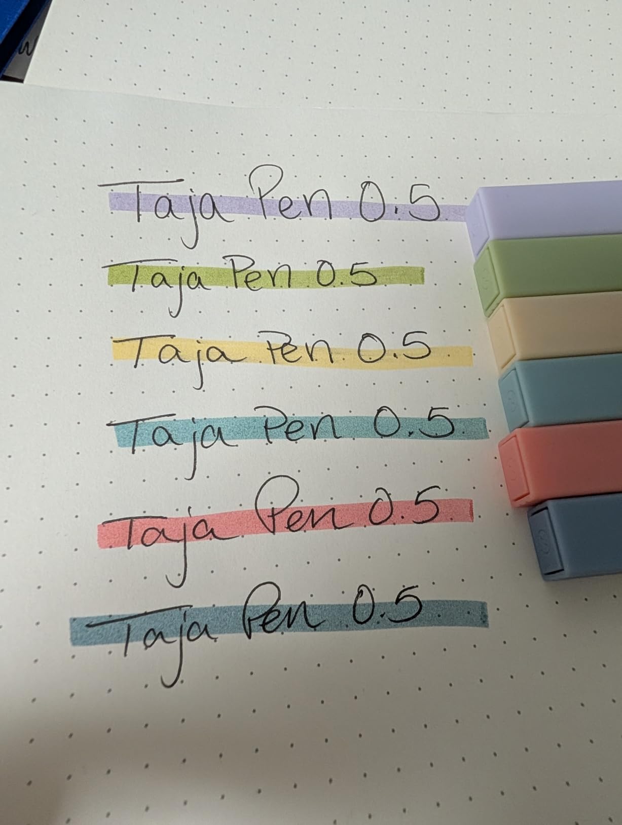 Taja 12 Pack Bible Highlighters and Pens Set, No Bleed and Quick-Drying customer photo 2