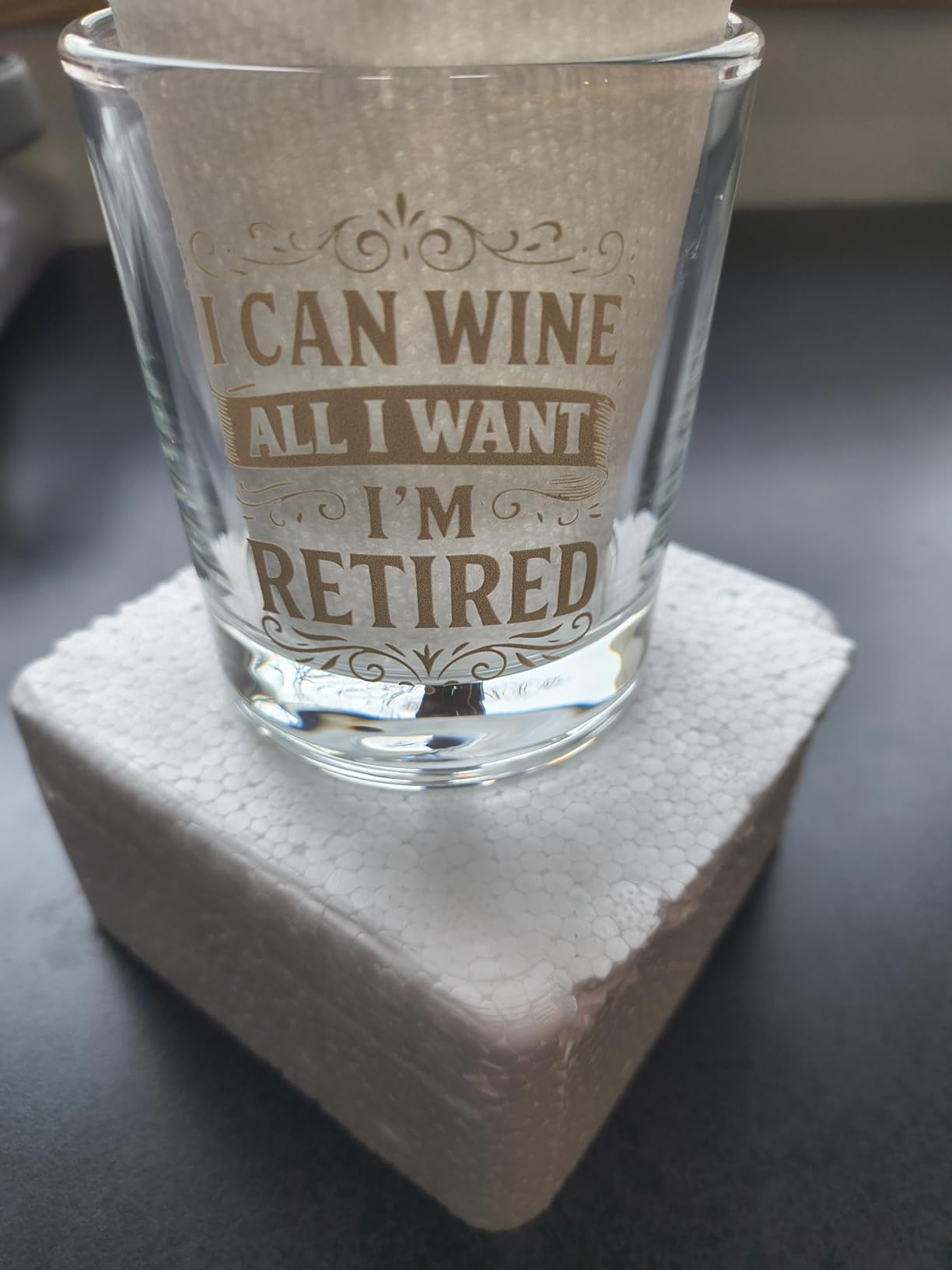 Fathers Day Gift for Brother, Funny 11 Oz Old Fashioned Whiskey Glass - Birthday, Christmas, Father's Day Present for Men From Sister customer photo 2
