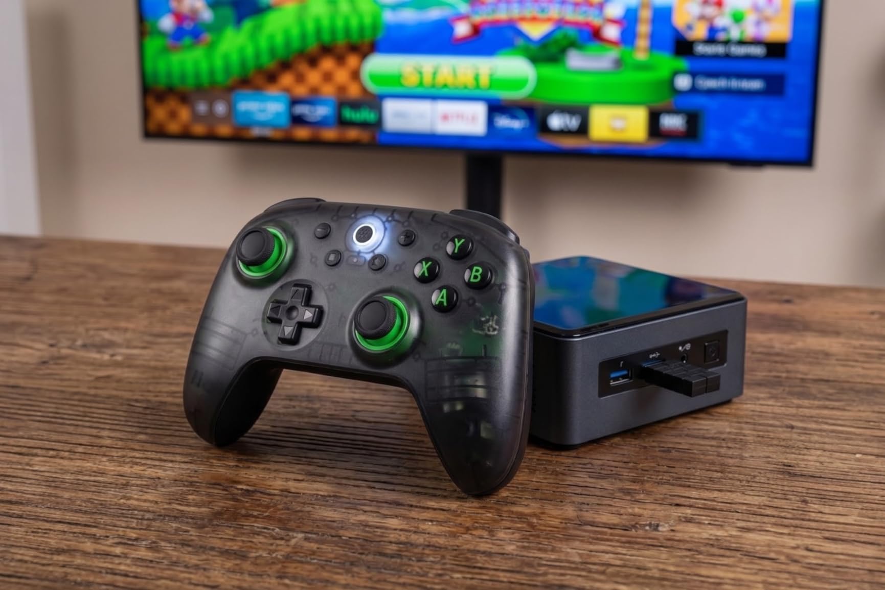 8Bitdo Ultimate 2C Wireless Controller for Windows PC and Android, with 1000 Hz Polling Rate, Hall Effect Joysticks and Triggers, and Remappable L4/R4 Bumpers (Transparent Black) customer photo 2