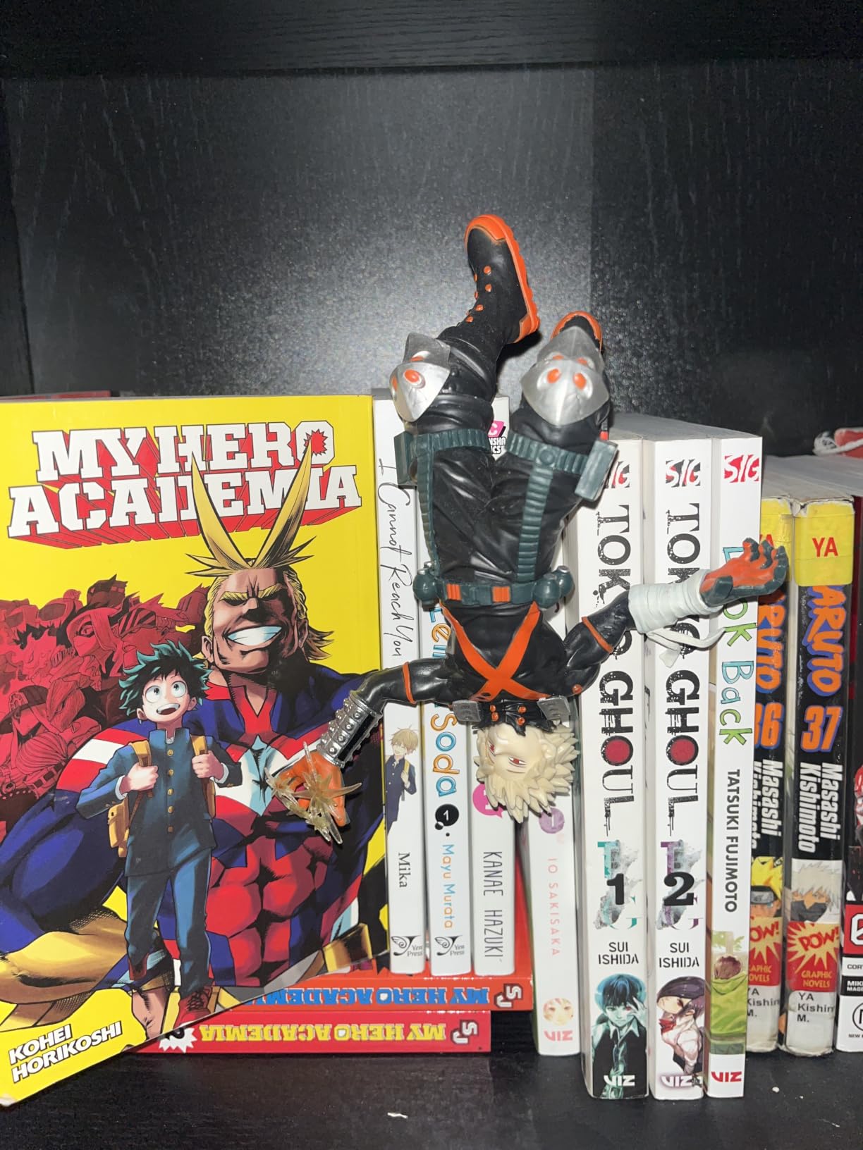 MHA Figures Anime Bakugo Figure Statues Midoriya Izuku/Todoroki Shouto/Toga Himiko Anime Action Figurine 17CM/6.69IN customer photo 2
