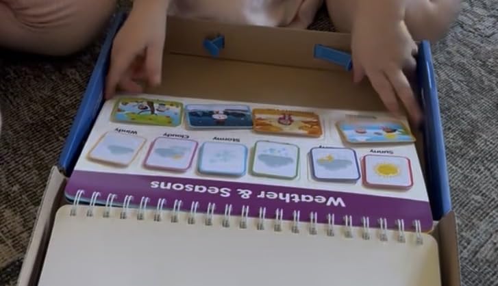 3 Year Old Girl Birthday Gift - Montessori Busy Book for Toddlers 3-5 - Gift Toys for 3 Year Old Girl - Preassembled Toddler Busy Book - Preschool Learning Educational Toys, Activities, Toddler Books customer photo 2