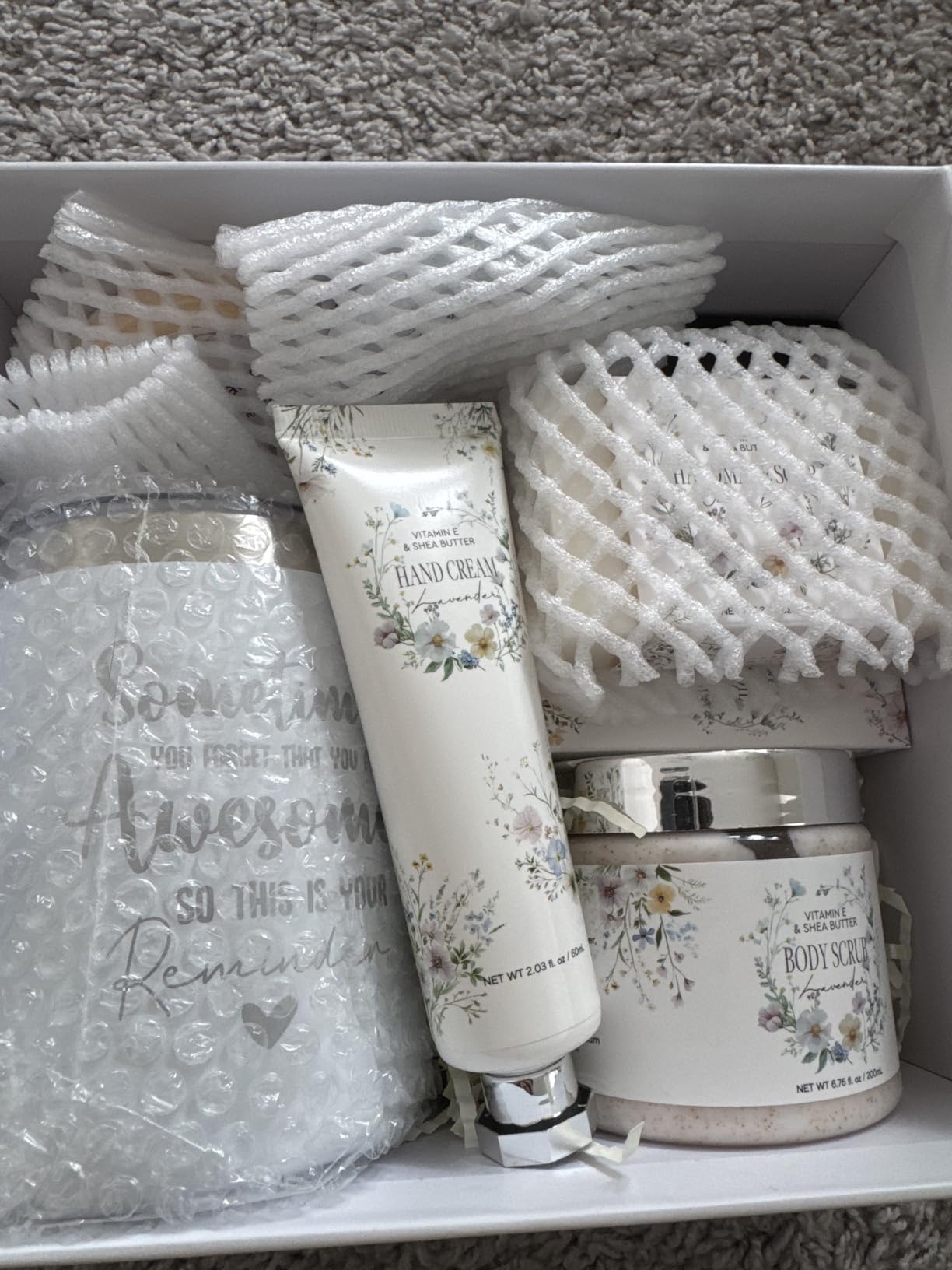 Spa Gifts for Women 10Pcs Mothers Day Gifts Happy Birthday Gift Baskets, Christmas Relaxing Home SPA Kit Bath Set Self Care Package Thank You Box for Mom Her Sister Teacher Friends Friendship customer photo 1