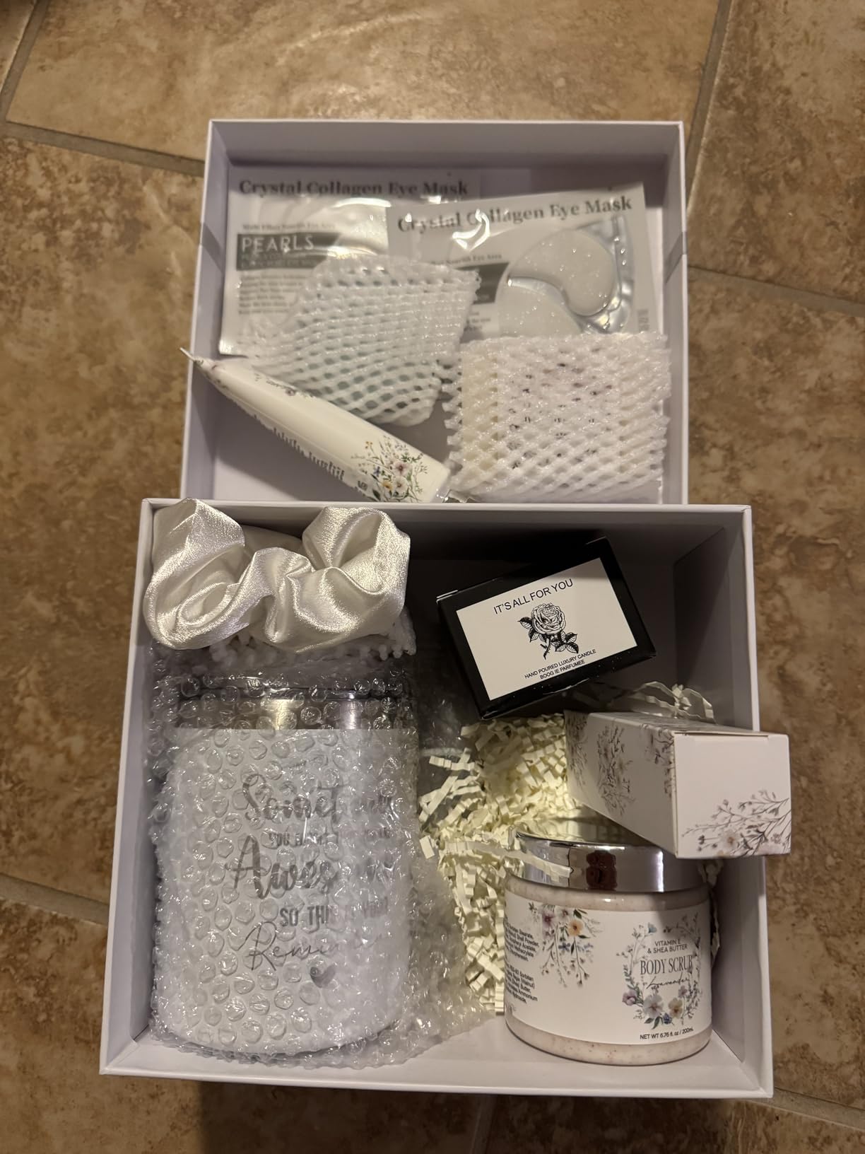 Spa Gifts for Women 10Pcs Mothers Day Gifts Happy Birthday Gift Baskets, Christmas Relaxing Home SPA Kit Bath Set Self Care Package Thank You Box for Mom Her Sister Teacher Friends Friendship customer photo 2